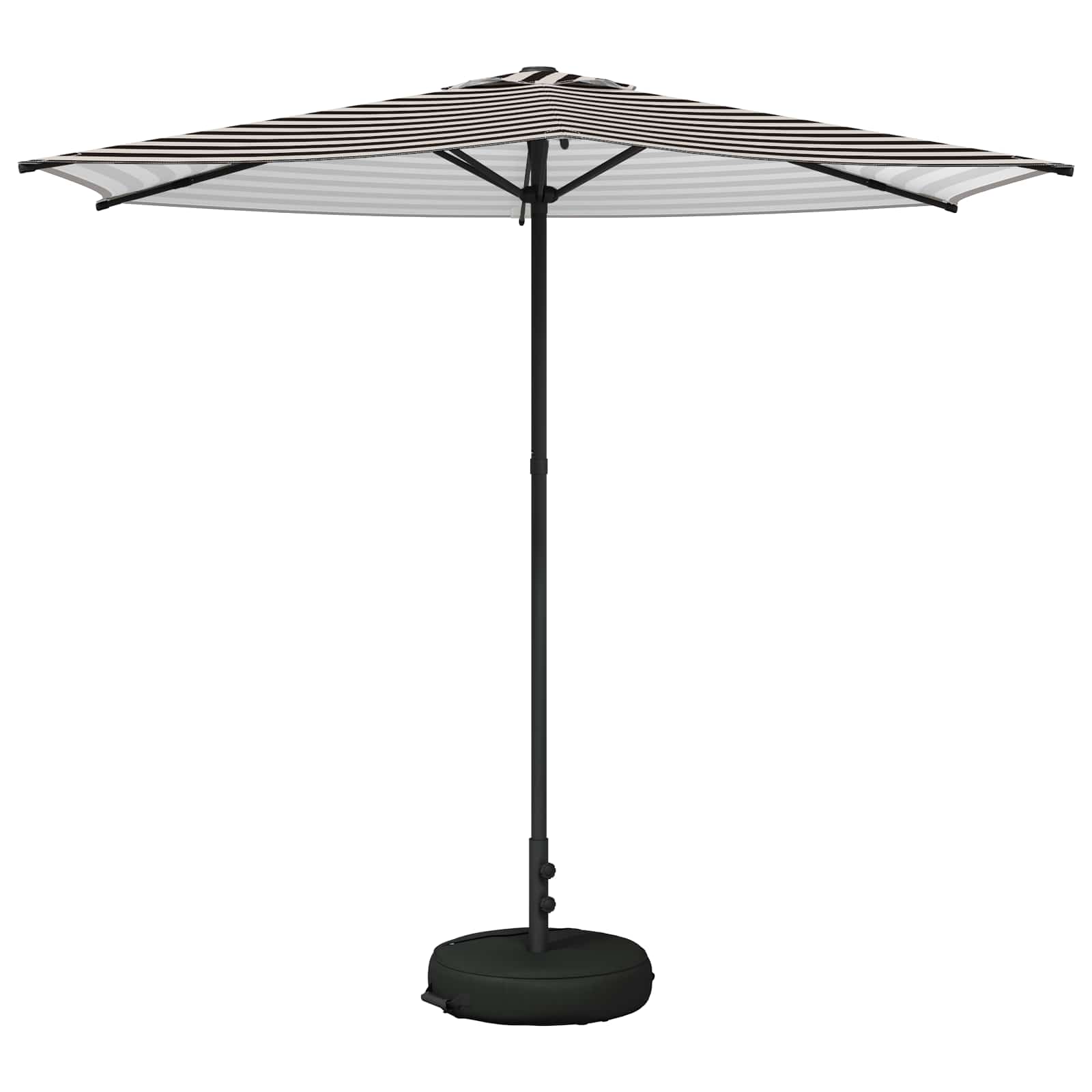 Parasole da Giardino con Base 270 x 270 cm Poliestere