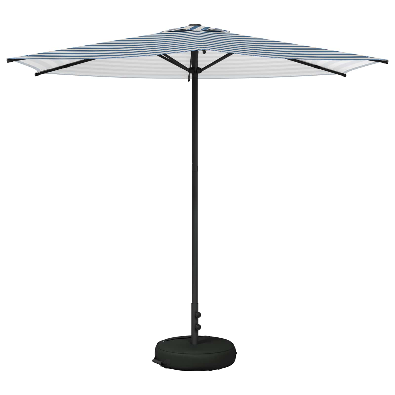 Parasole da Giardino con Base 270 x 270 cm Poliestere