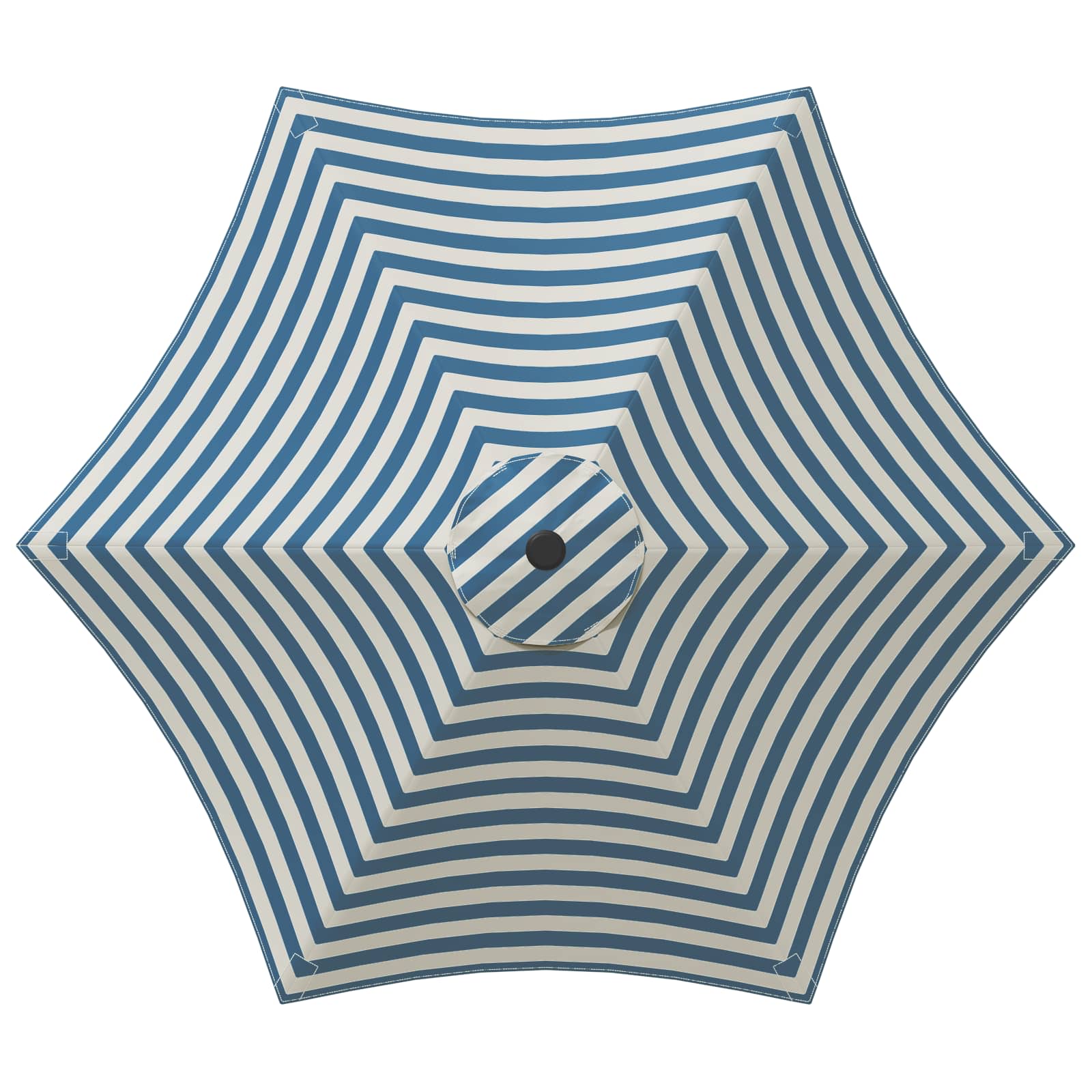 Parasole da Giardino con Base 270 x 270 cm Poliestere