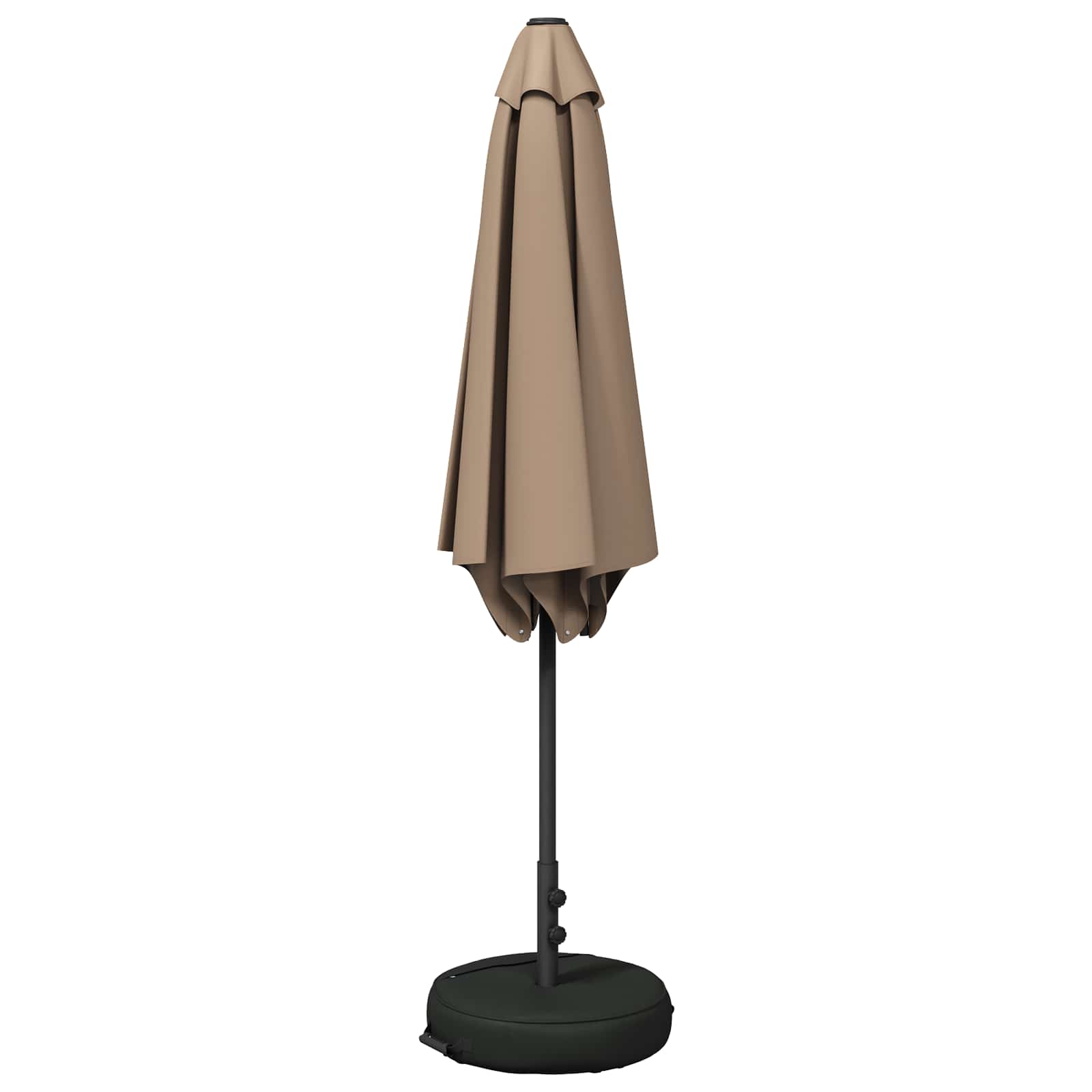Parasole da Giardino con Base 300 x 300 cm Poliestere