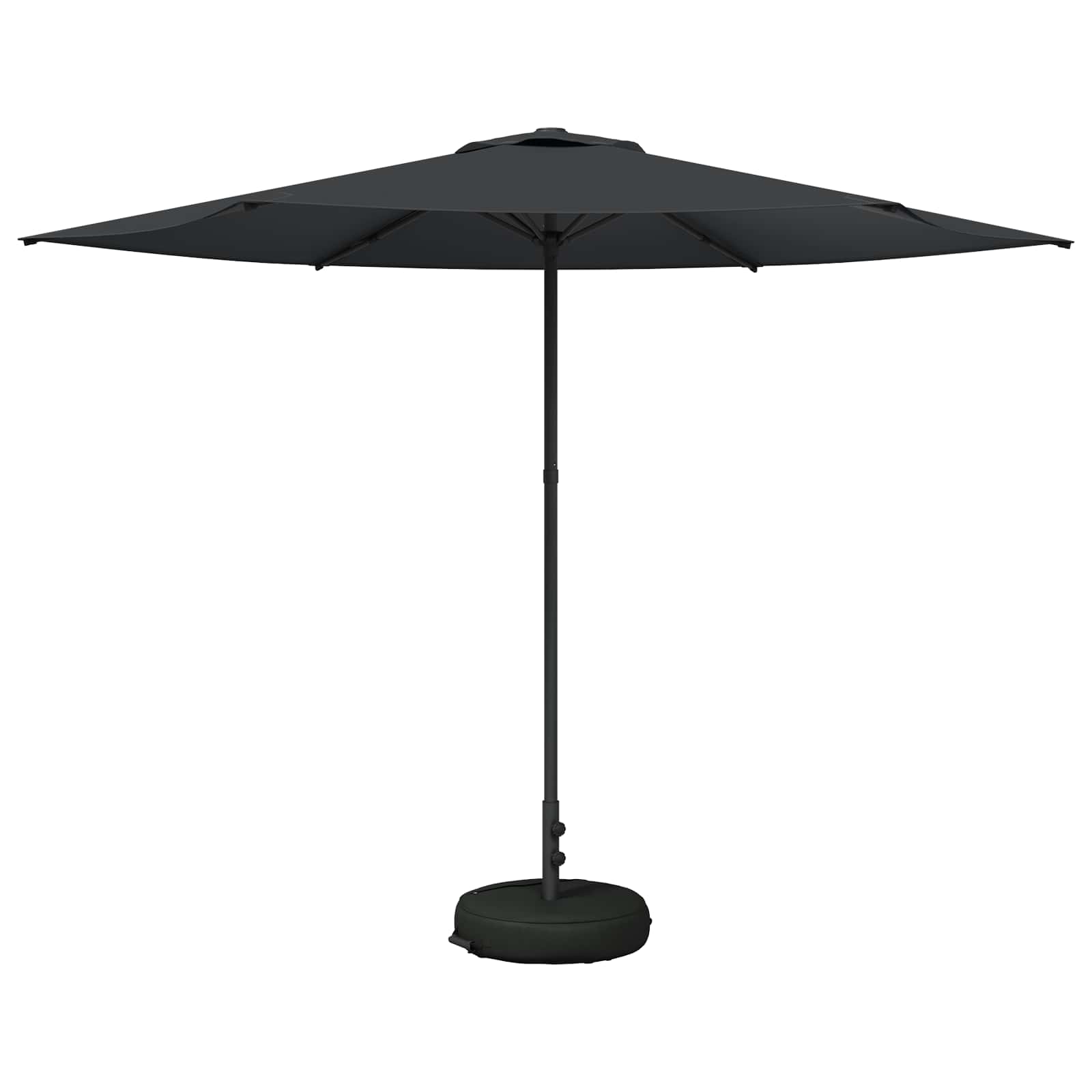 Parasole da Giardino con Base 300 x 300 cm Poliestere