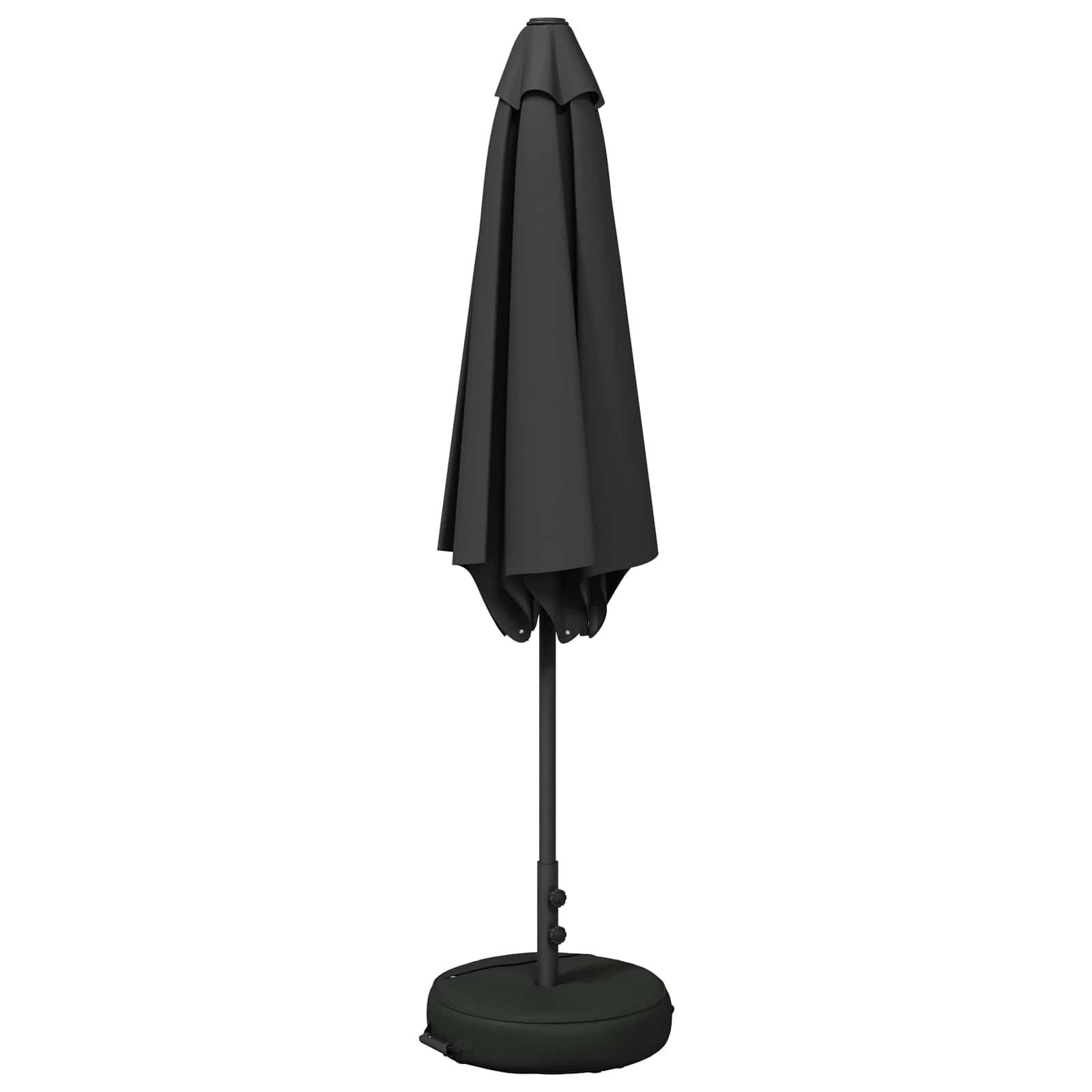 Parasole da Giardino con Base 300 x 300 cm Poliestere