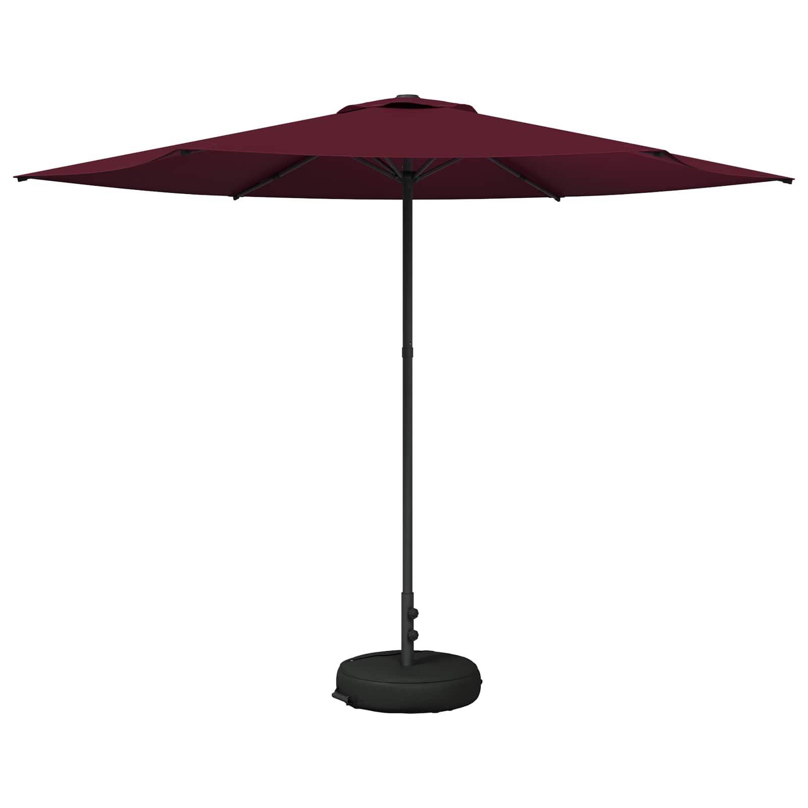 Parasole da Giardino con Base Rettangolare 3 x 3 m Poliestere