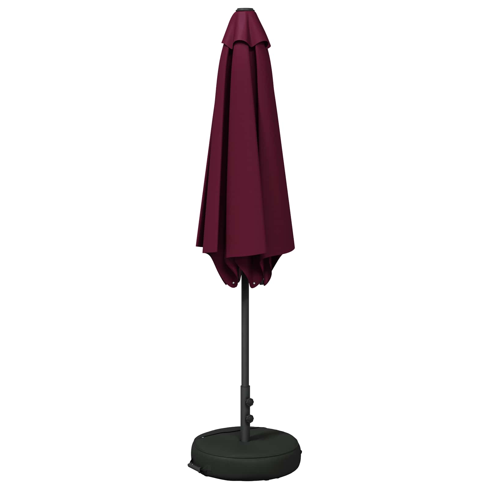 Parasole da Giardino con Base Rettangolare 3 x 3 m Poliestere