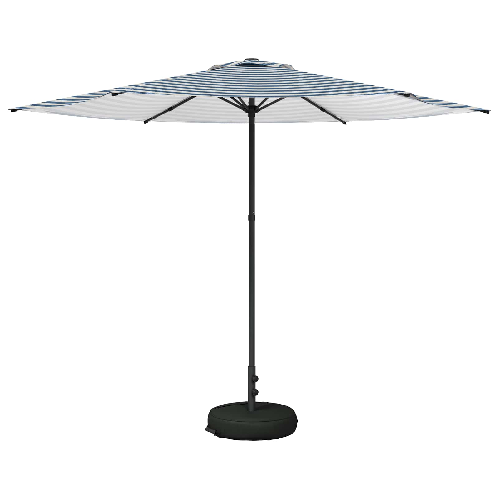 Parasole da Giardino con Base 300 x 300 cm Poliestere