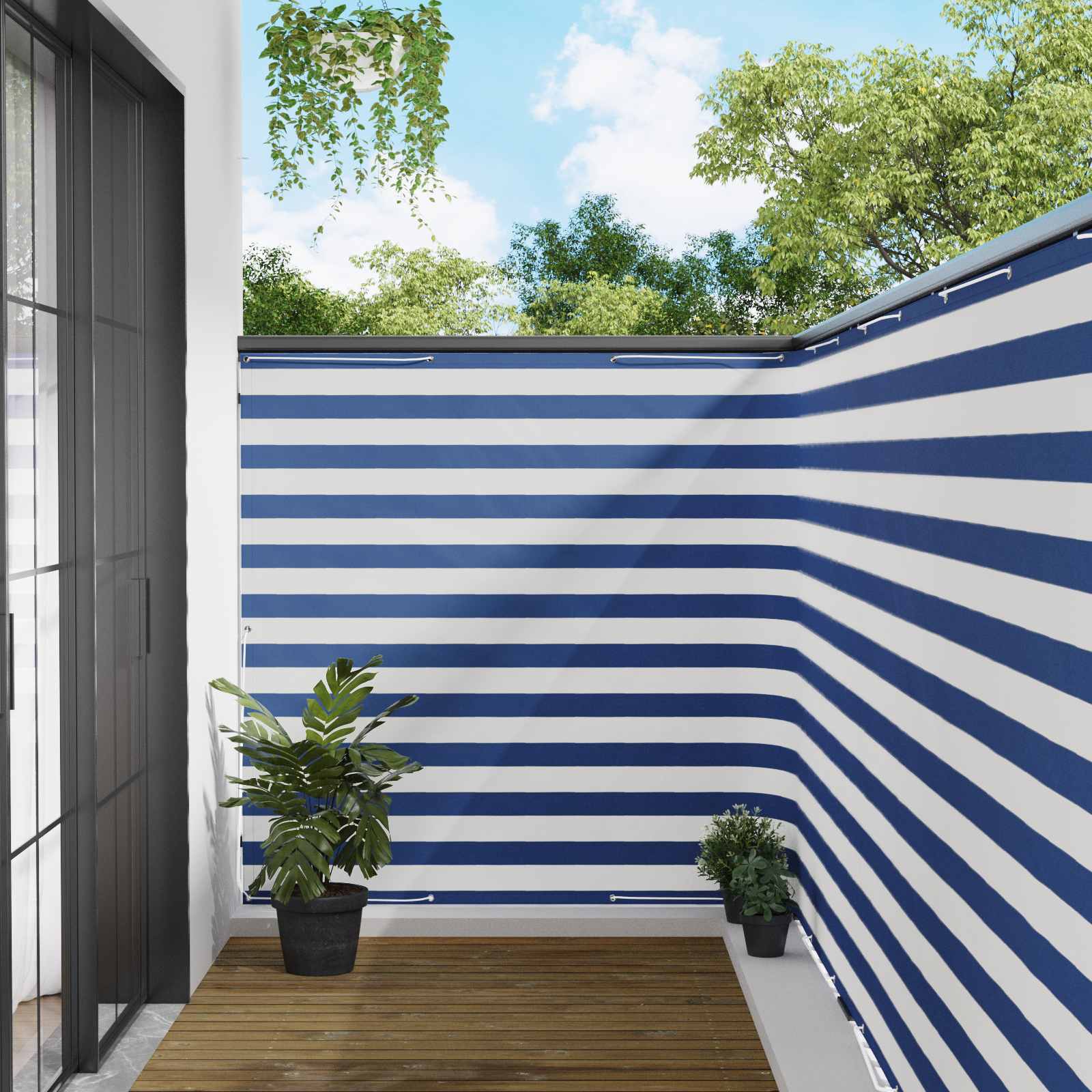 Schermo di Privacy per Balcone 150 x 1000 cm