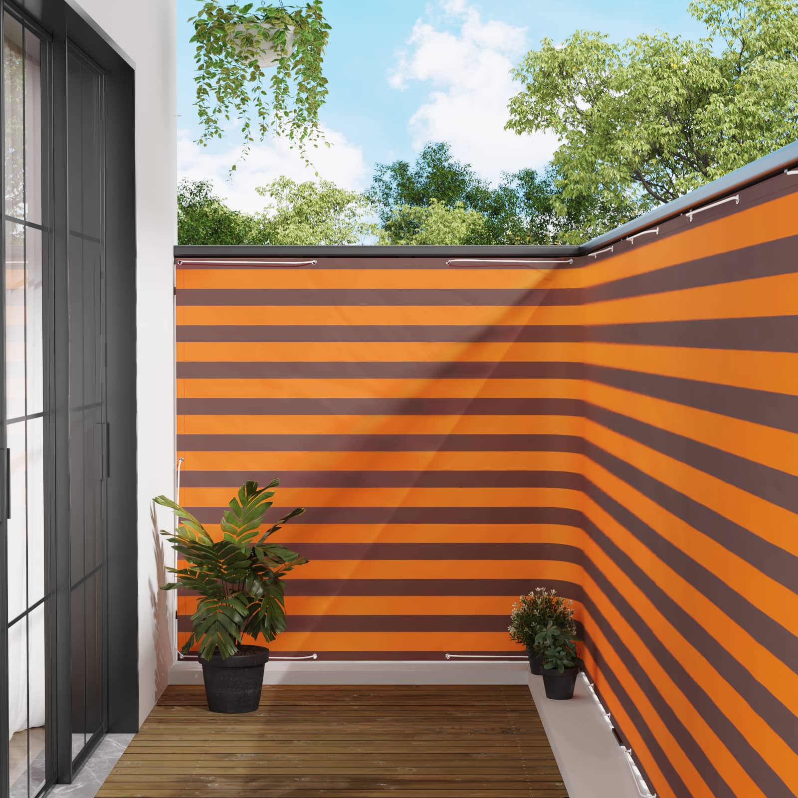 Schermo di Privacy per Balcone 150 x 400 cm