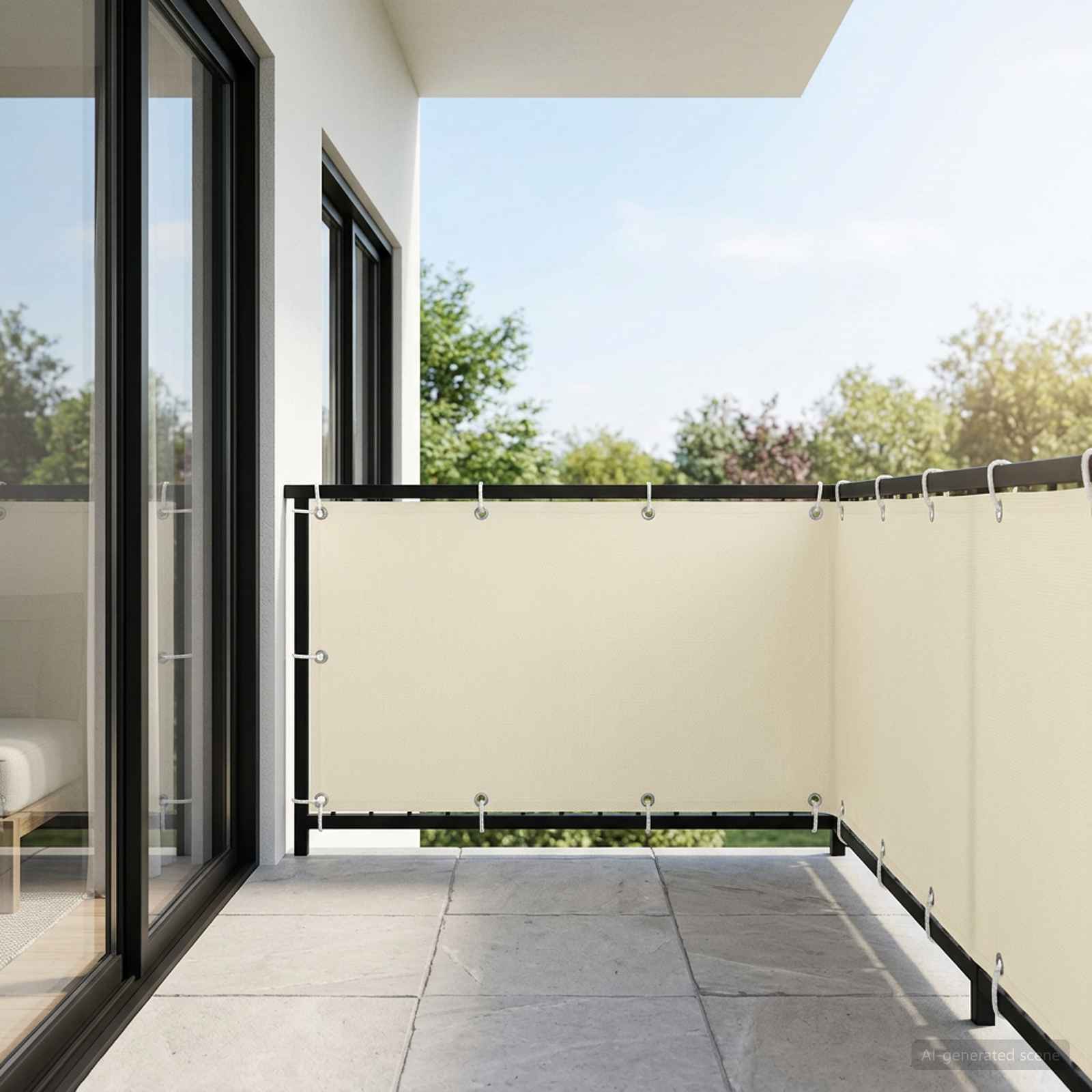 Schermo di Privacy per Balcone 150 x 800 cm