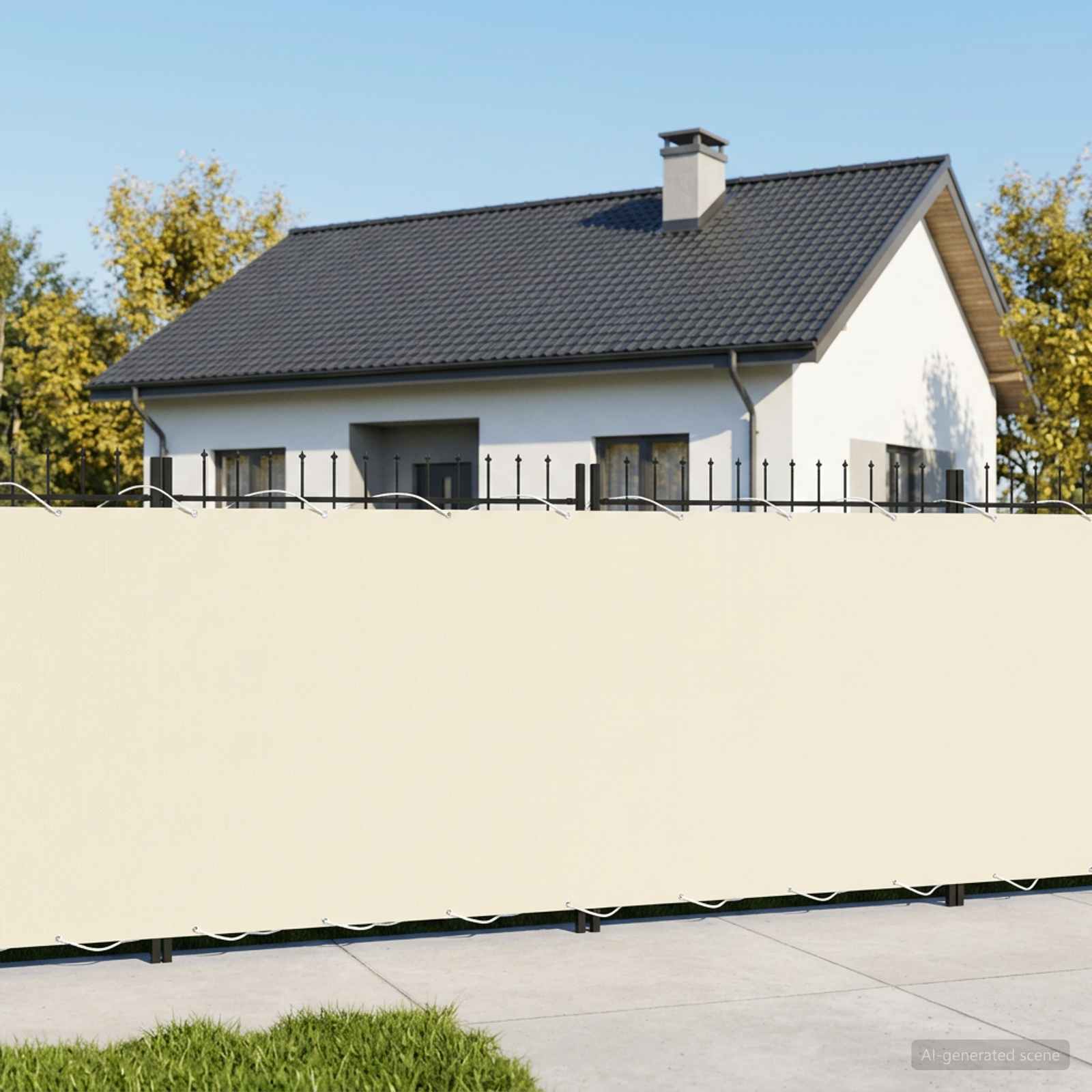 Schermo di Privacy per Balcone 1,2 x 15 m