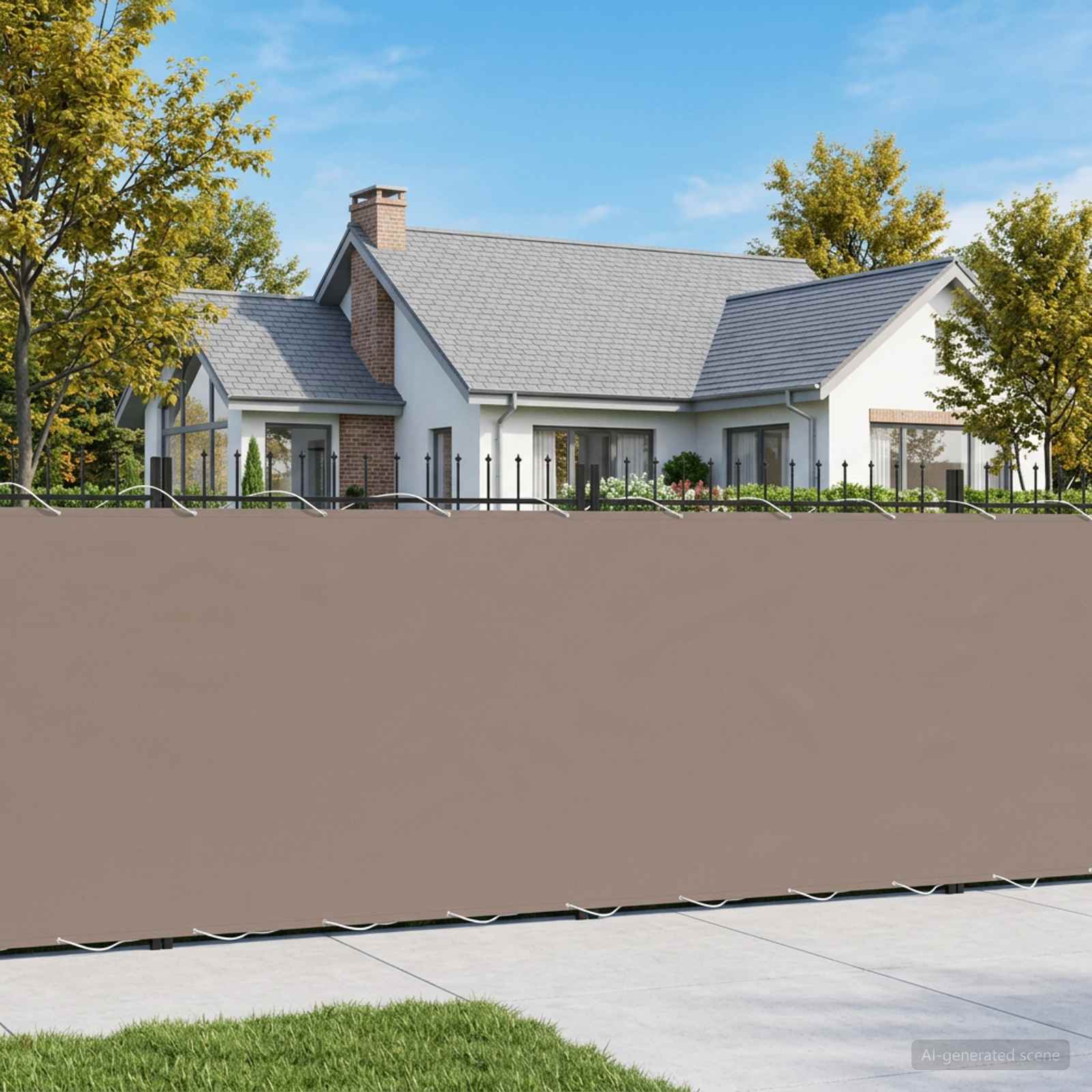 Schermo di Privacy per Balcone 1,2 x 15 m