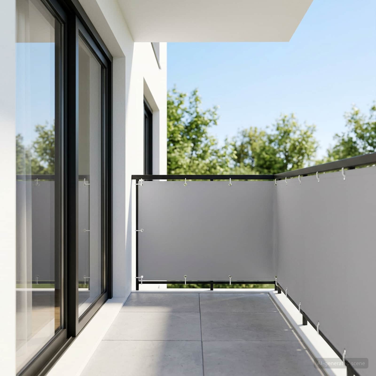Schermo di Privacy per Balcone 1,2 x 25 m