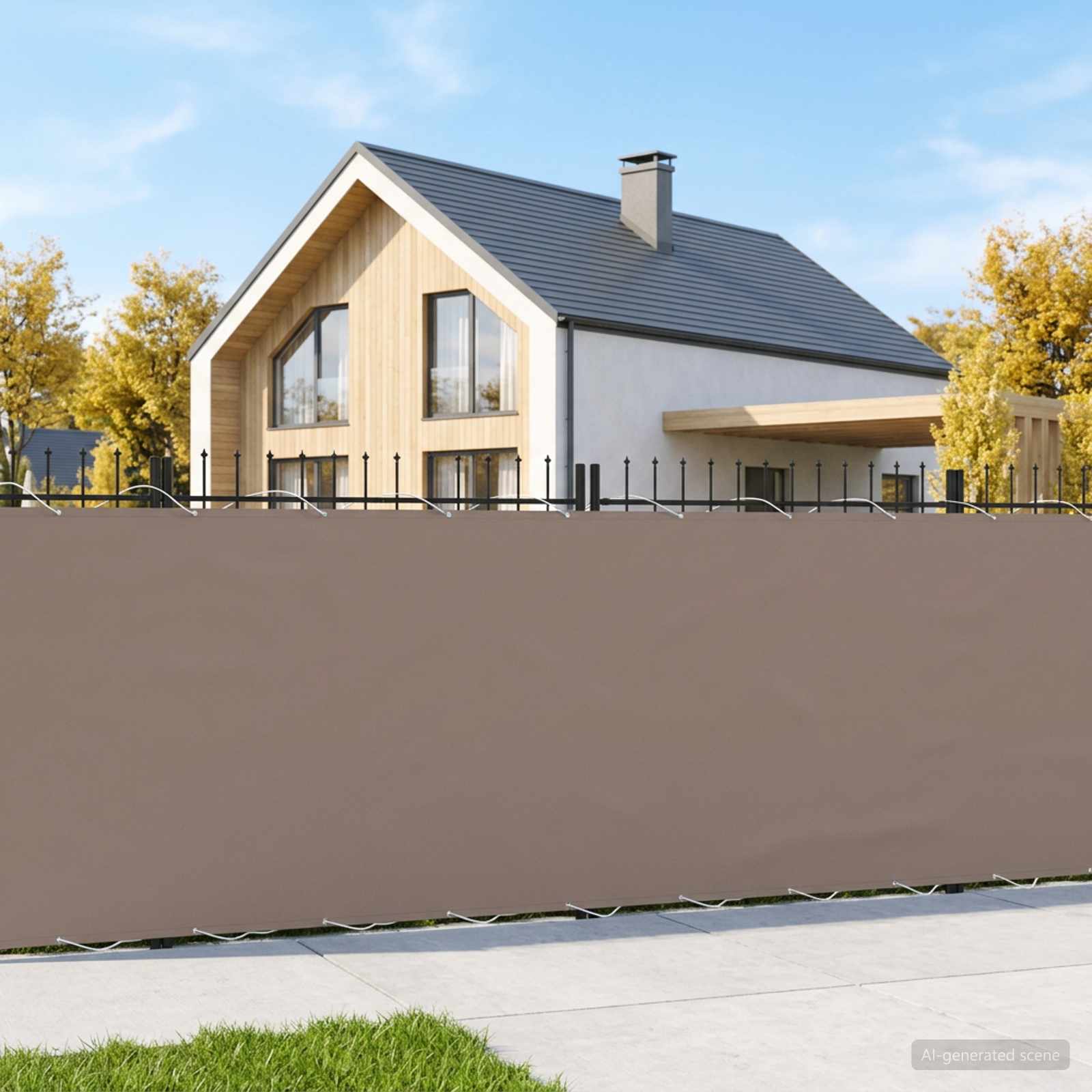 Schermo di Privacy per Balcone 1,2 x 25 m