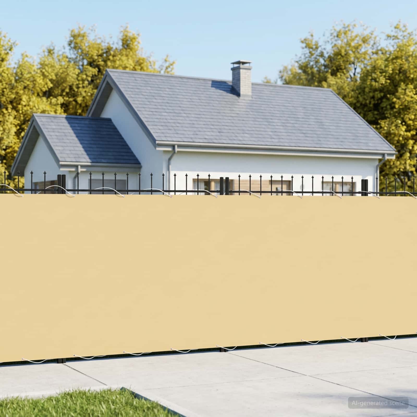 Schermo di Privacy per Balcone 1,5 x 15 m