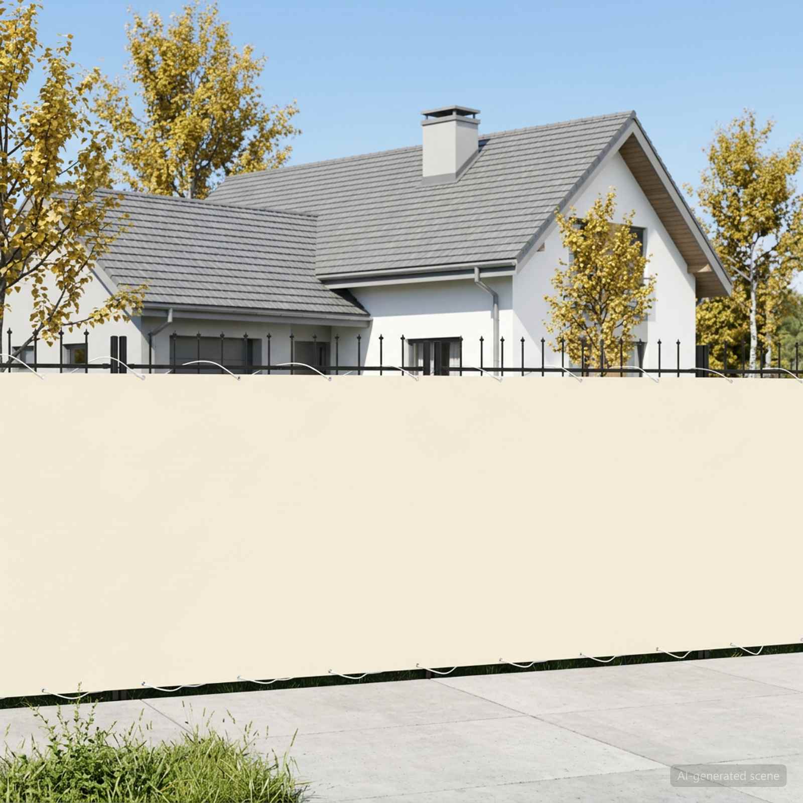 Schermo di Privacy per Balcone 1,5 x 15 m