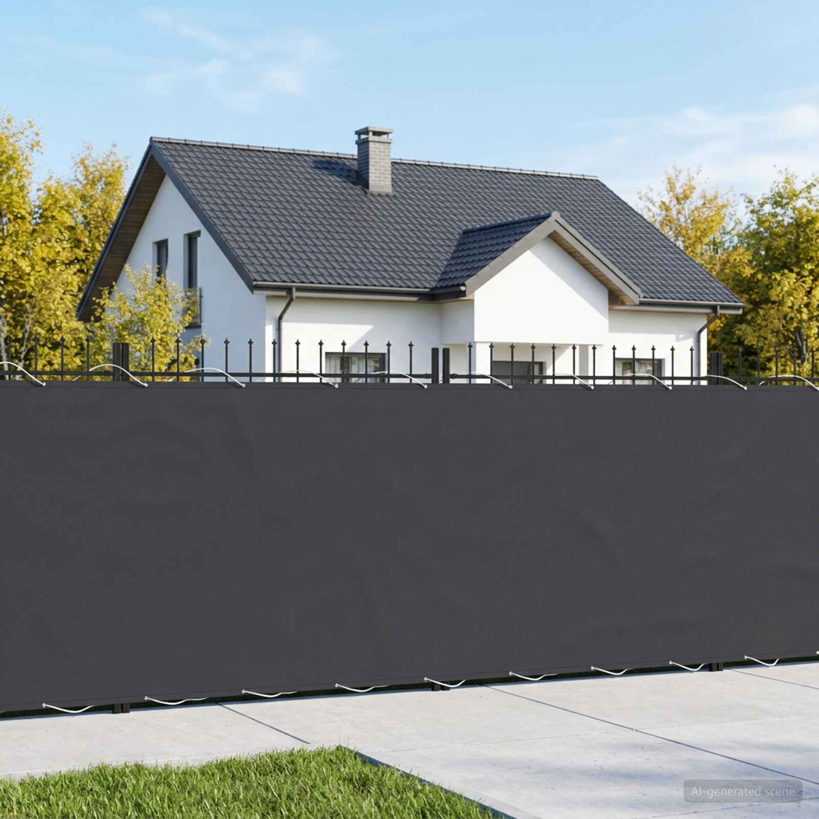 Schermo di Privacy per Balcone 1,5 x 15 m