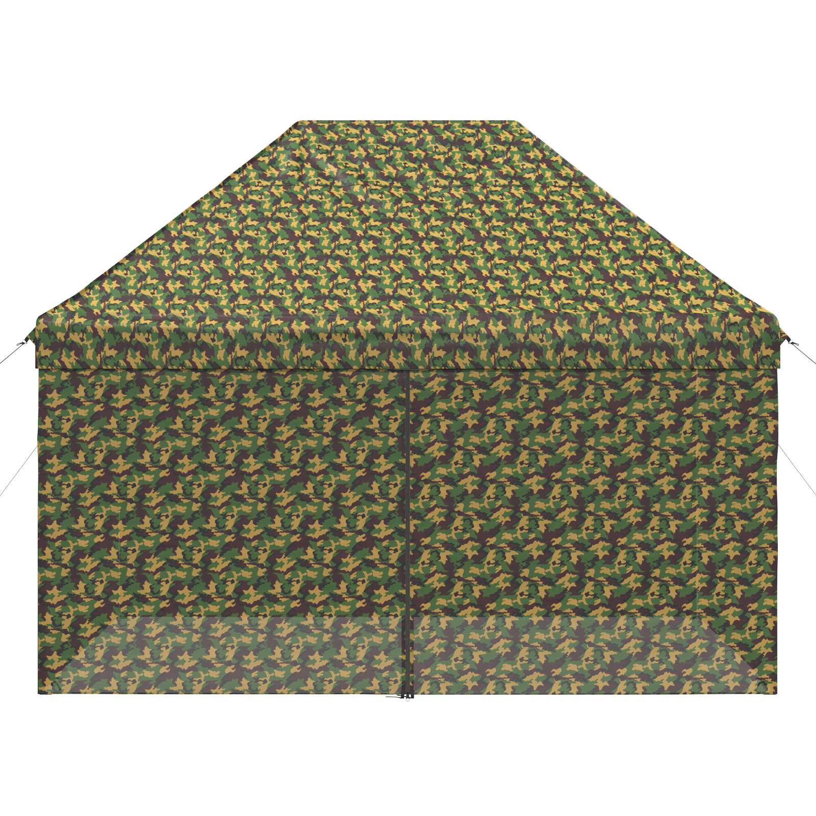Tendone con 4 Pareti Laterali 2,95 x 4,1 m Camouflage Militare