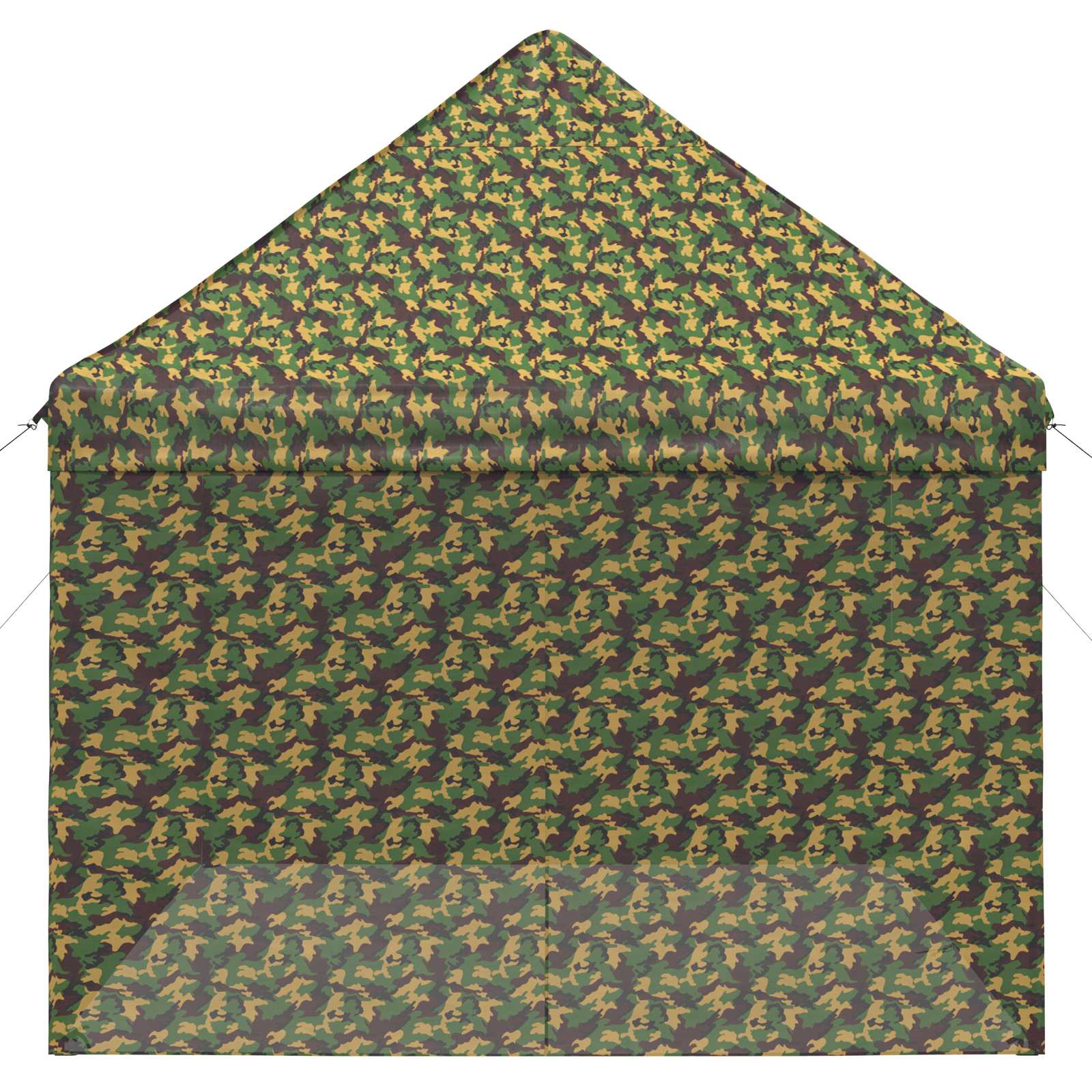 Tendone con 4 Pareti Laterali 2,95 x 4,1 m Camouflage Militare