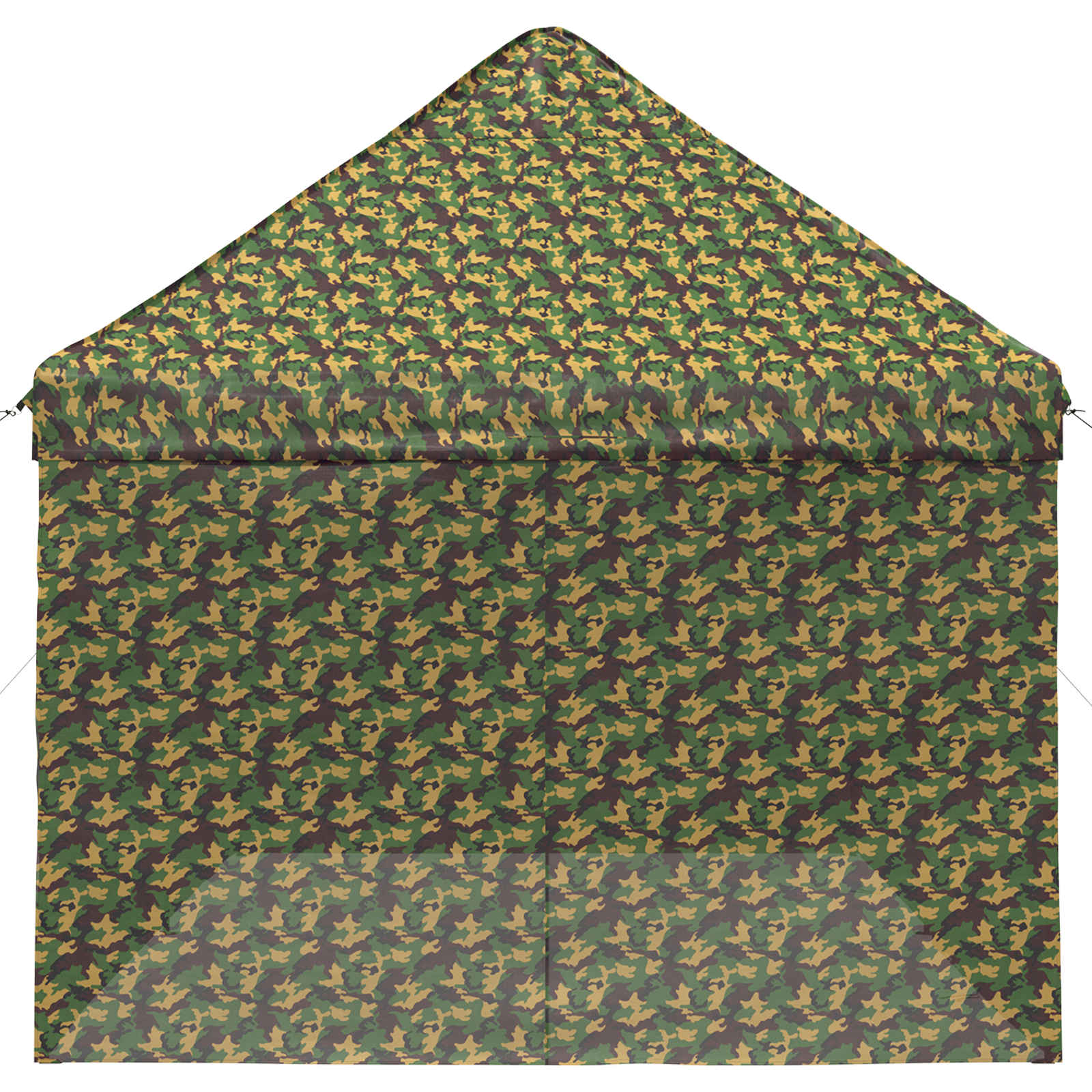 Tendone con 4 Pareti Laterali 2,9 x 5,8 m Camouflage Militare