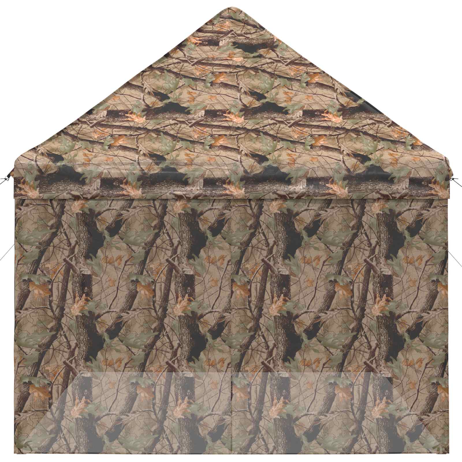 Gazebo Pop-up con 4 Pareti 3 x 4 m Mimetico Foresta