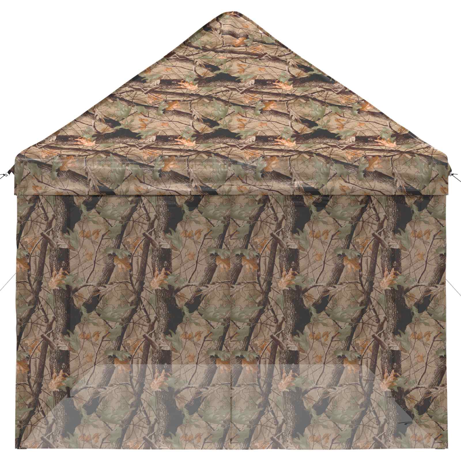 Gazebo Pop-up con 4 Pareti 3 x 6 m Mimetico Foresta