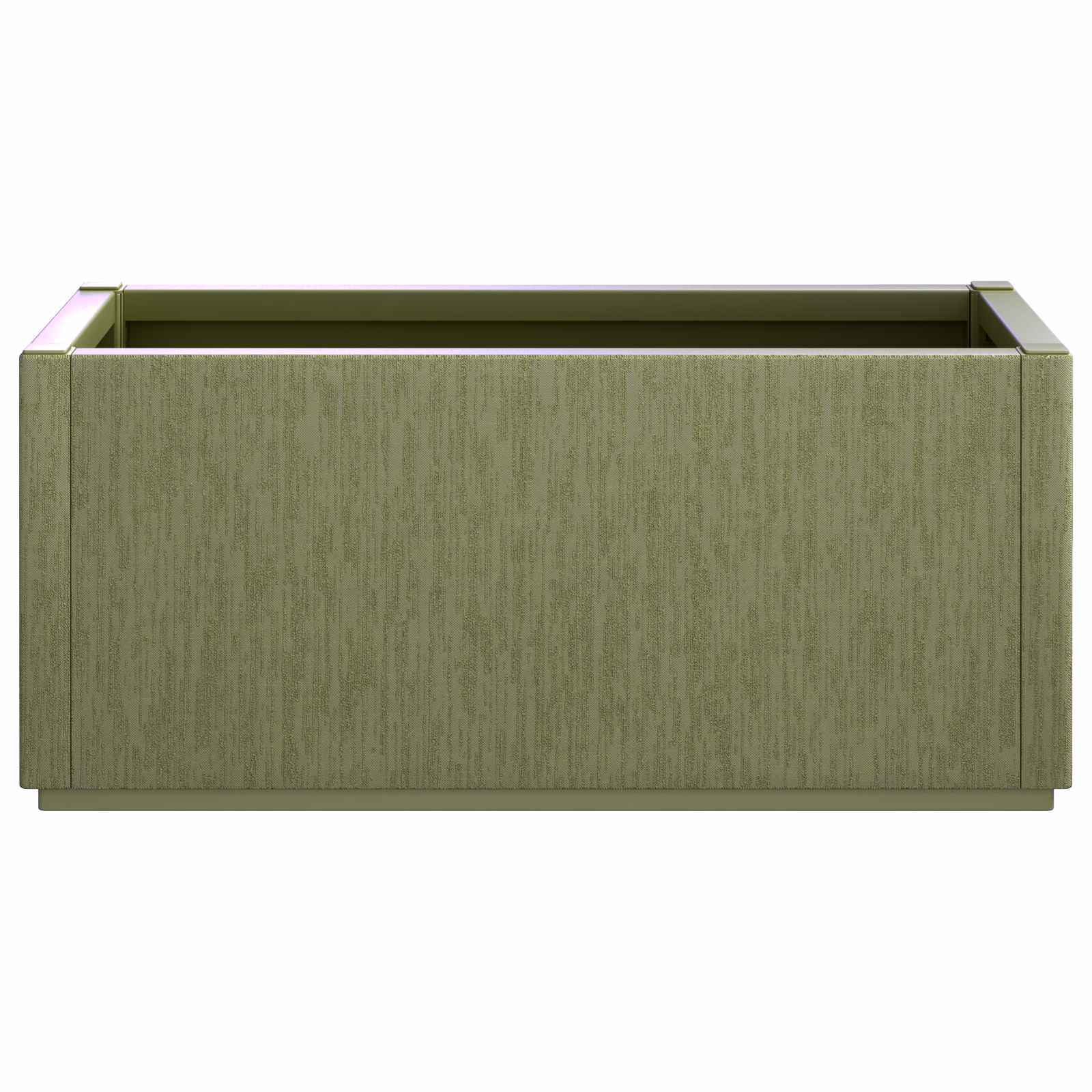Scatola per Fiori da Giardino Verde 80 x 36 x 35 cm PP