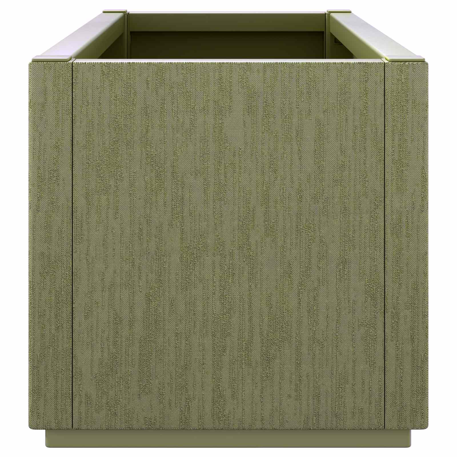 Scatola per Fiori da Giardino Verde 80 x 36 x 35 cm PP