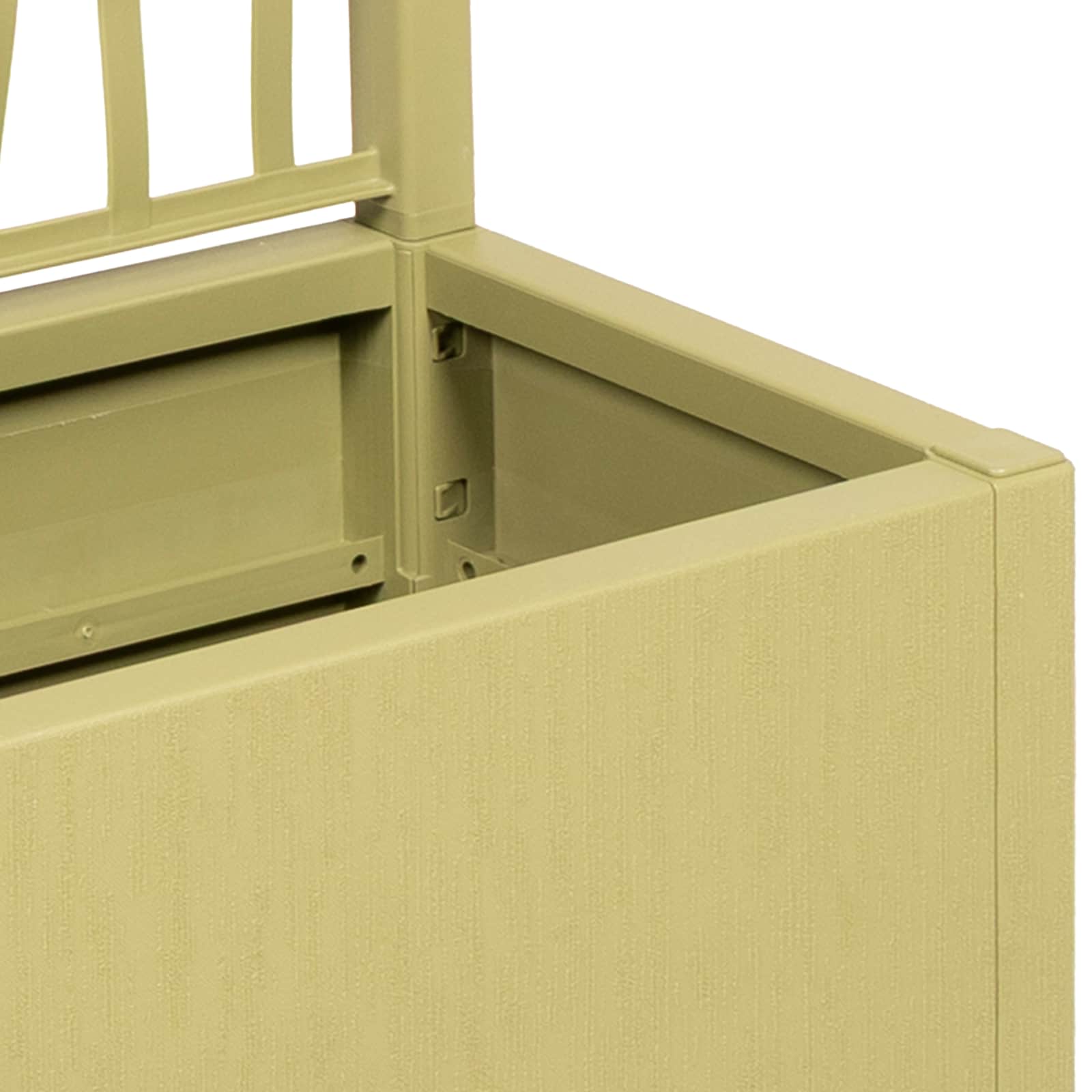 Vaso da Giardino con Trellis Verde 80 x 36 x 140 cm PP