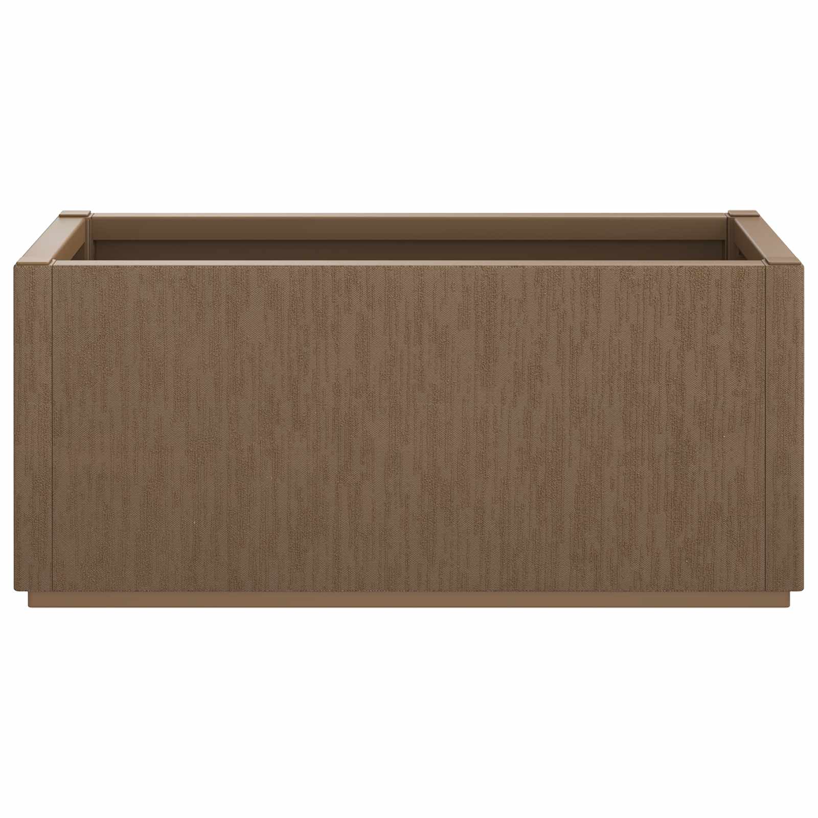 Scatola per Fiori da Giardino Marrone 80 x 36 x 35 cm PP