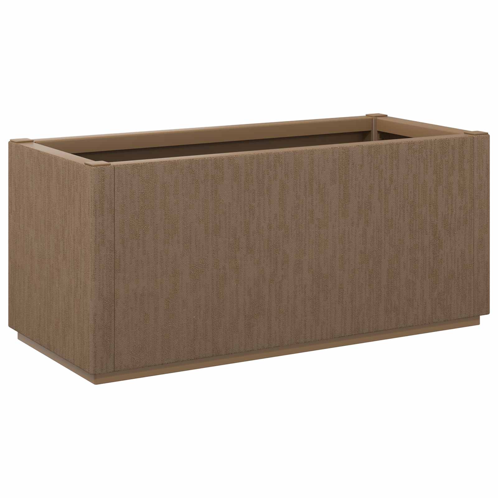 Scatola per Fiori da Giardino Marrone 80 x 36 x 35 cm PP