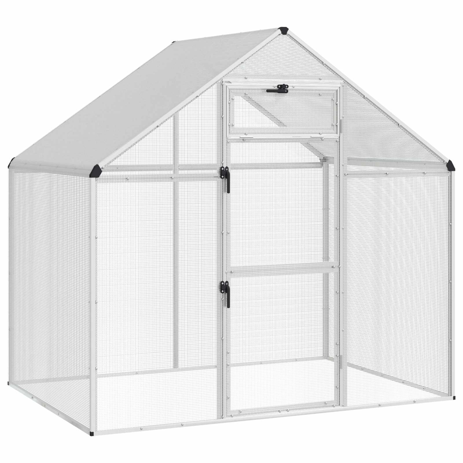 Gabbia per uccelli Argento 181,5 x 112,5 x 173,5 cm