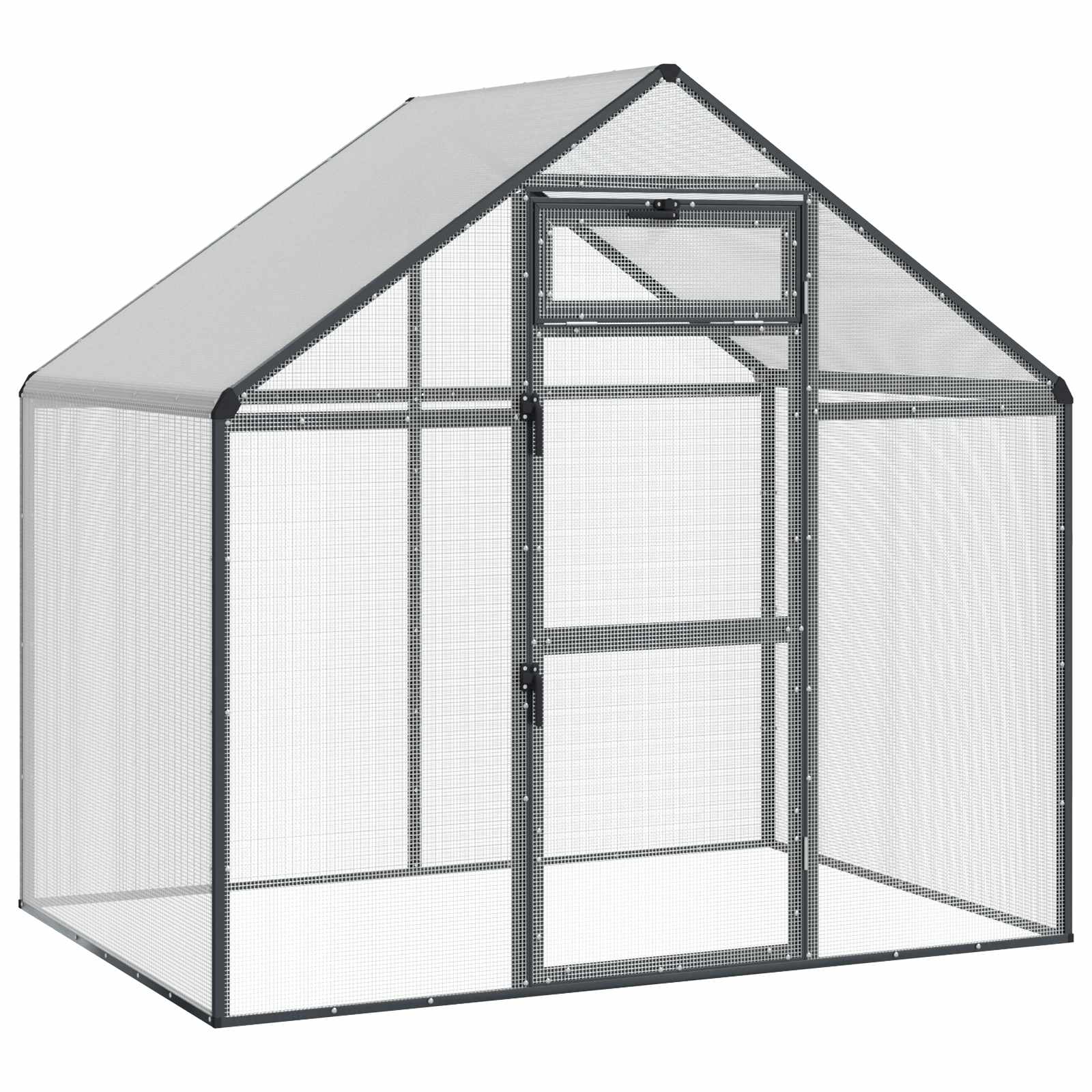 Gabbia per uccelli Antracite 181,5 x 112,5 x 173,5 cm