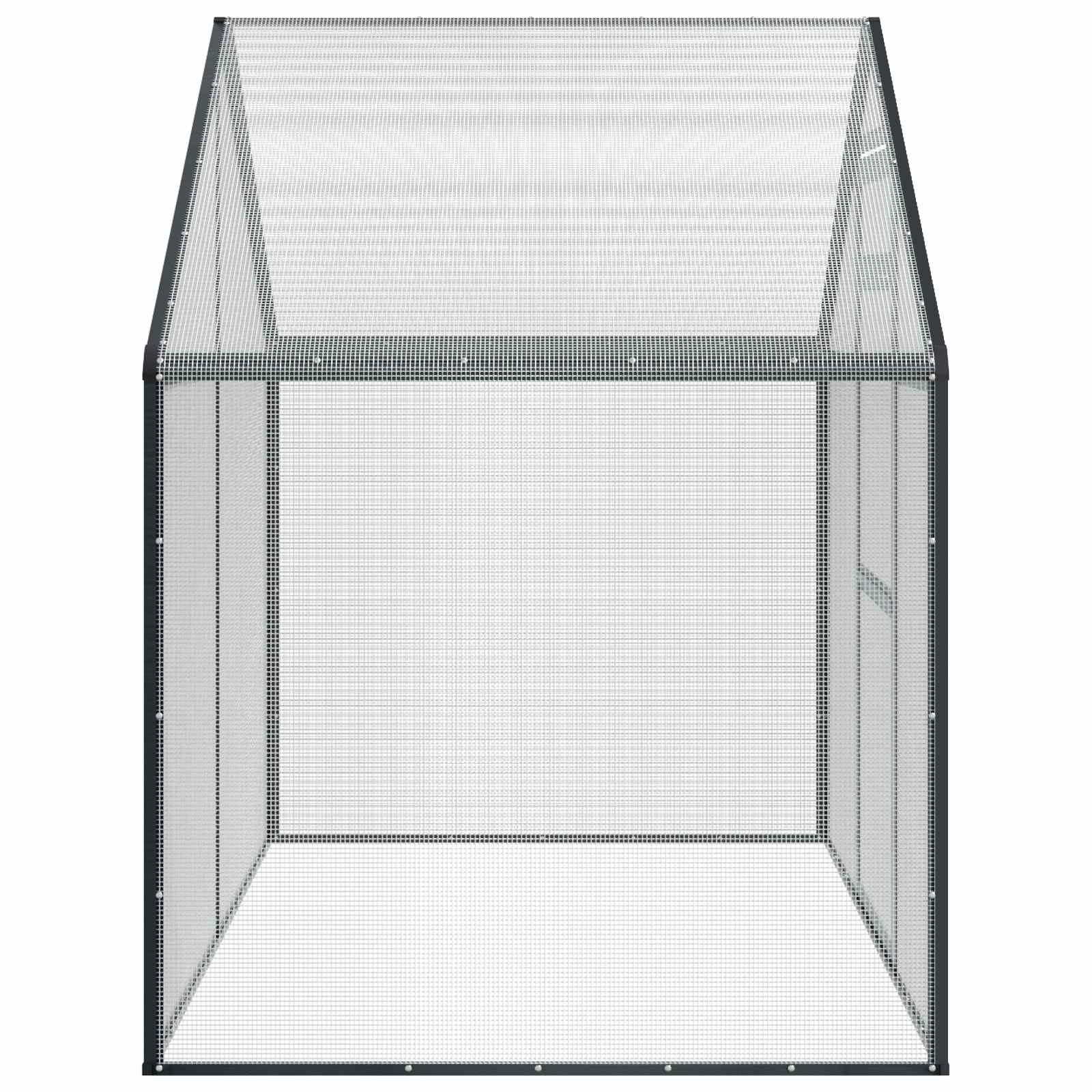 Gabbia per uccelli Antracite 181,5 x 112,5 x 173,5 cm