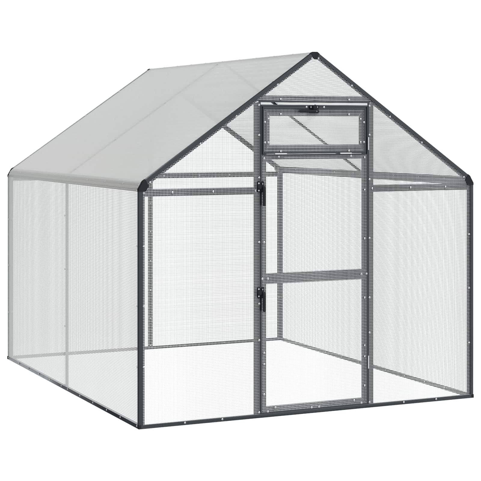 Gabbia per uccelli Antracite 181,5 x 221 x 173,5 cm