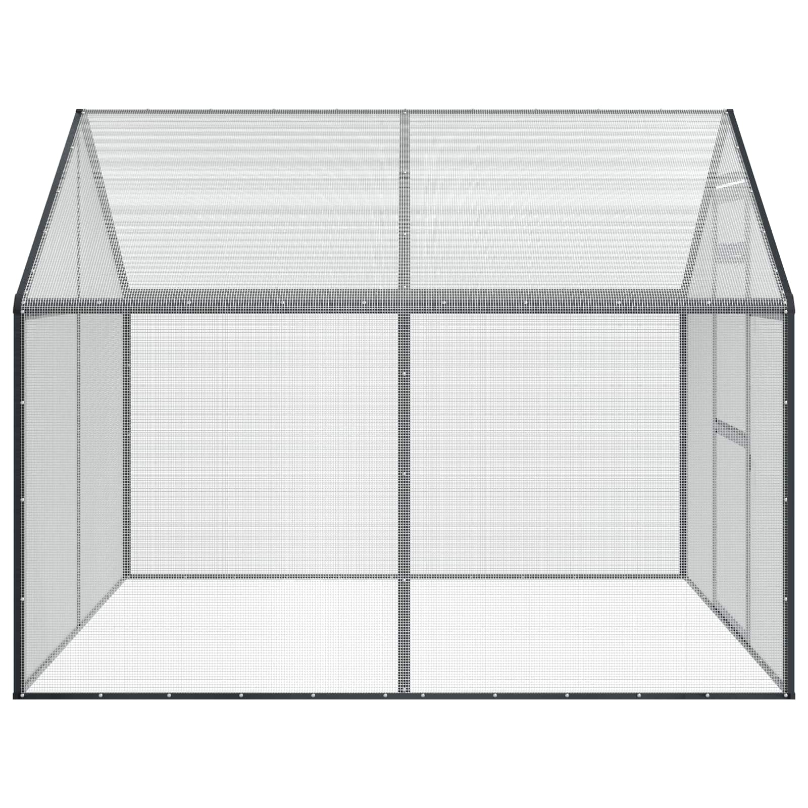 Gabbia per uccelli Antracite 181,5 x 221 x 173,5 cm
