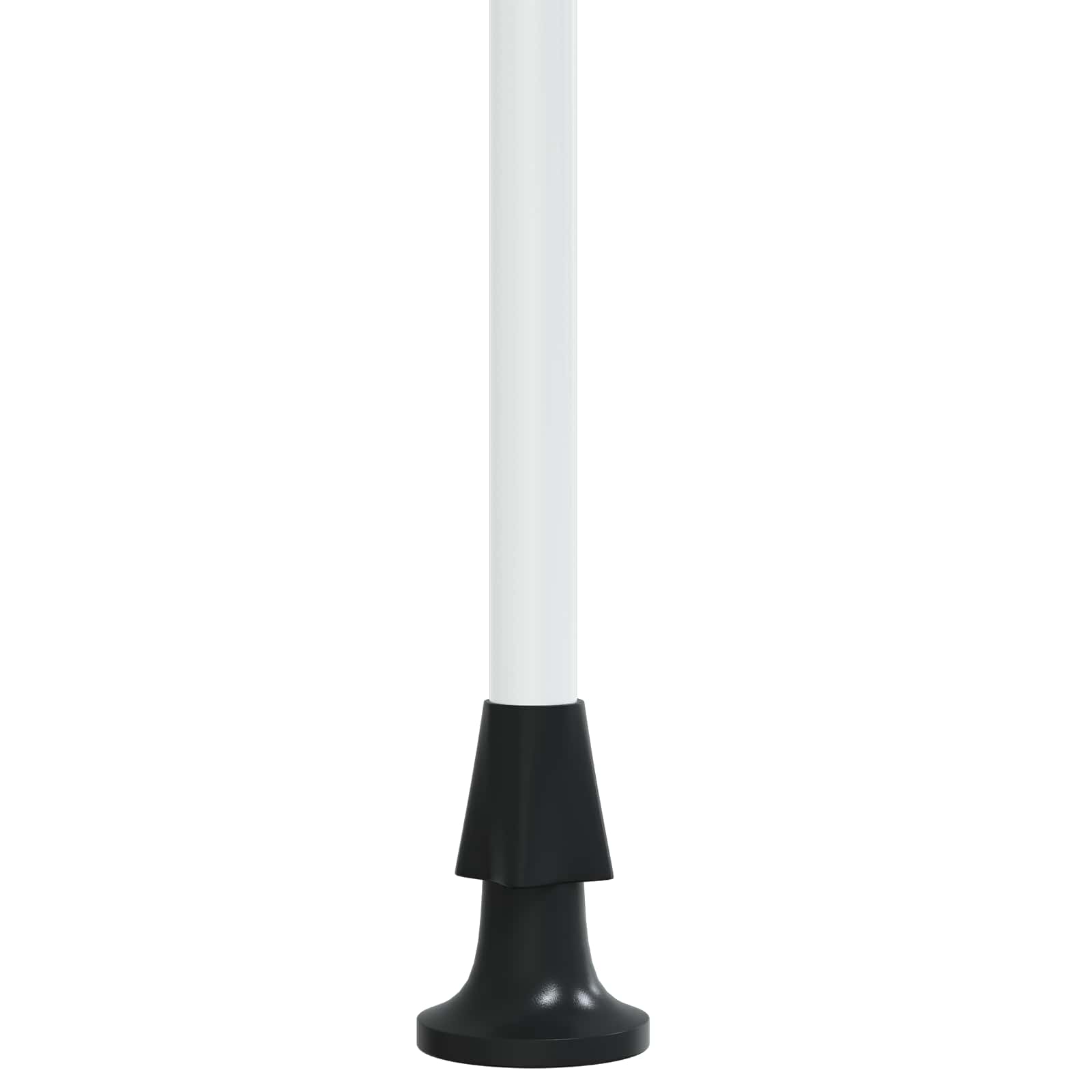 Tenda retrattile manuale Antracite e Bianco 150 cm