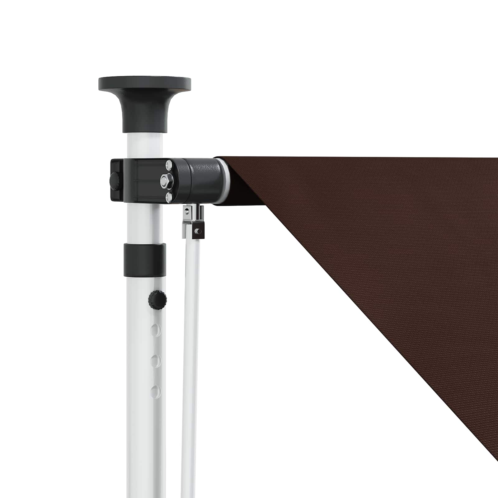 Tenda retrattile manuale Marrone 400 cm