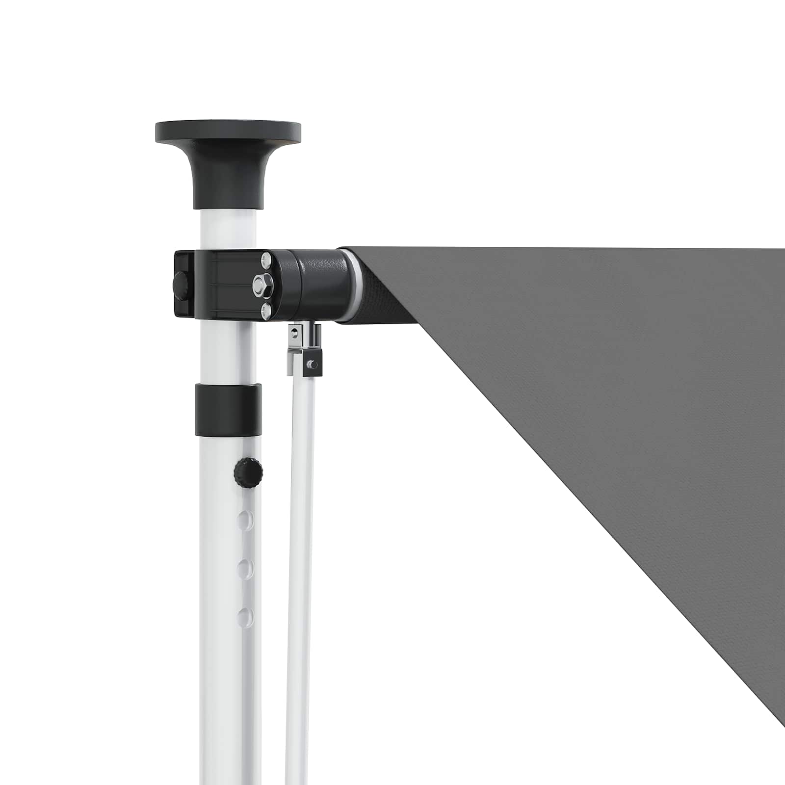 Tenda retrattile manuale Grigio Chiaro 150 cm