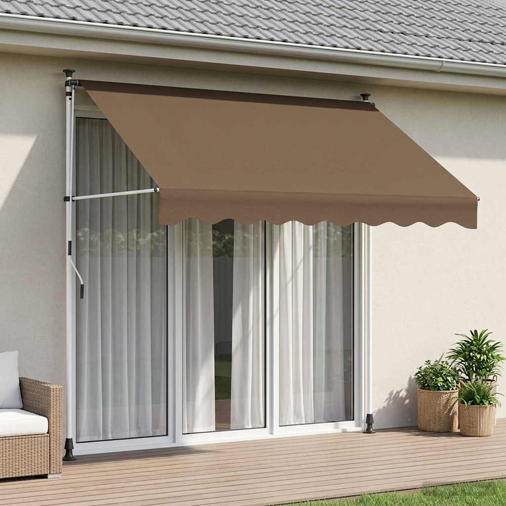 Tenda retrattile manuale Tortora 250 cm