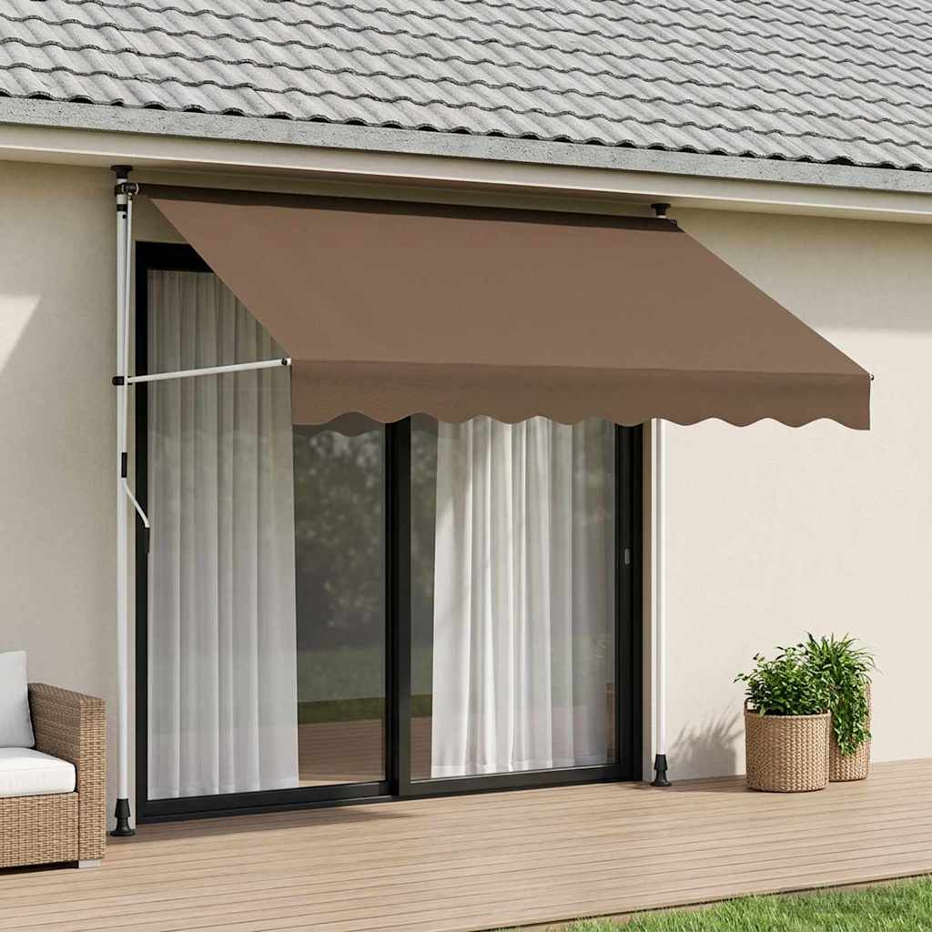 Tenda retrattile manuale Tortora 300 cm