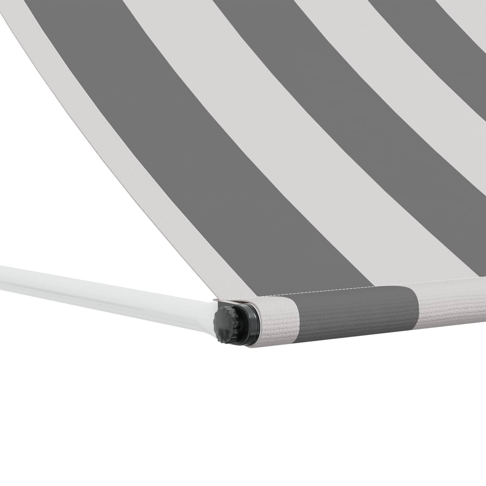 Tenda da Sole Antracite e Bianco 250 x 150 cm