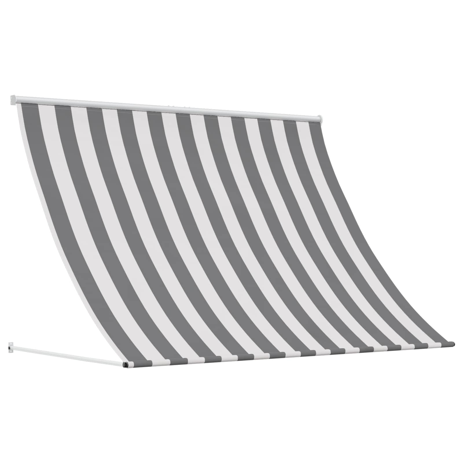 Tenda da Sole Antracite e Bianco 300 x 150 cm