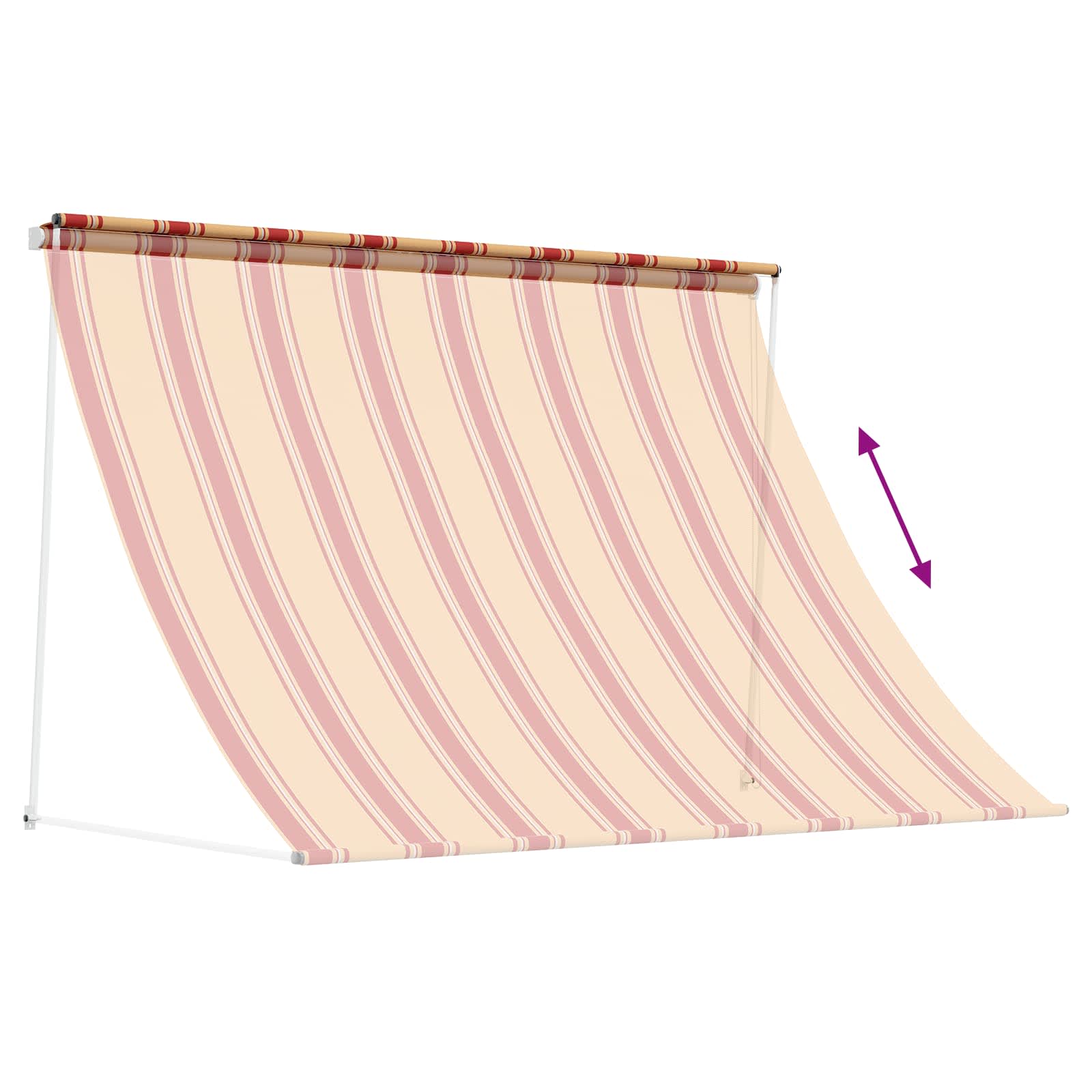 Tenda da Sole Multicolore 400 x 150 cm