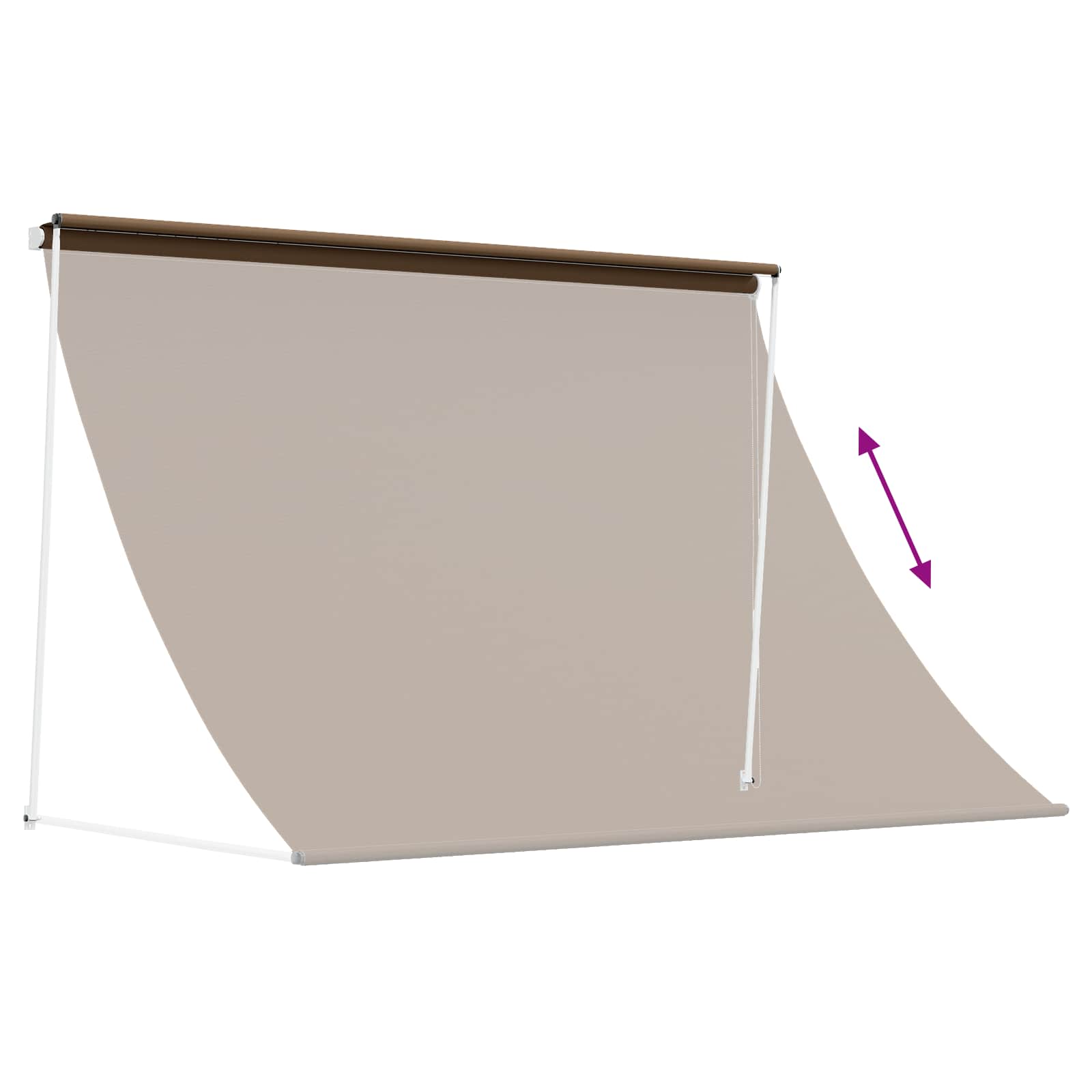 Tenda da Sole Tortora 400 x 150 cm