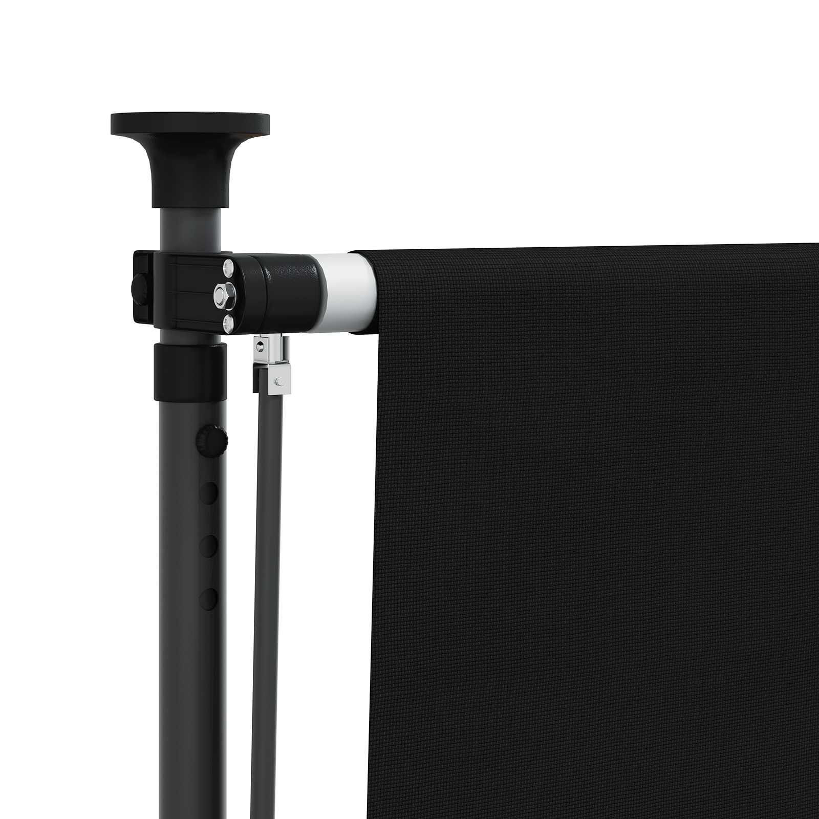 Tenda a Rullo Esterna Nero 120 x 270 cm