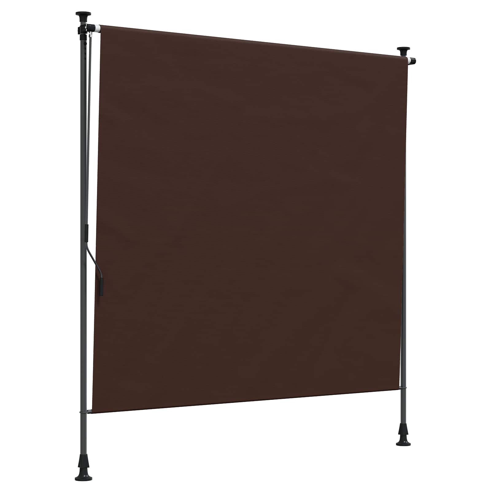 Tenda a Rullo Esterna Marrone 120 x 270 cm
