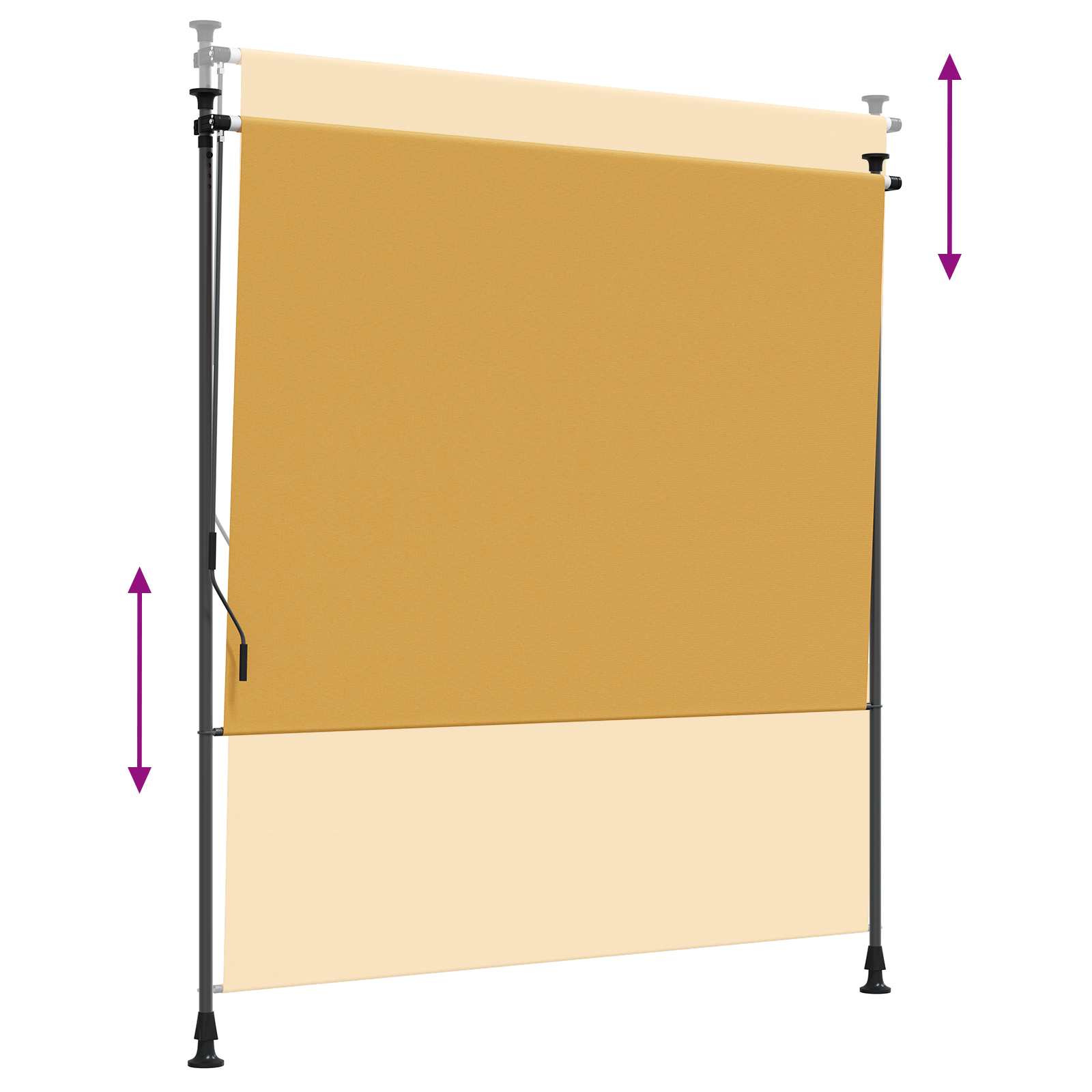 Tenda a Rullo Esterna Sabbia 100 x 270 cm