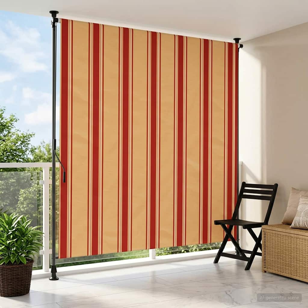 Tenda a Rullo Esterna Multicolore 120 x 270 cm