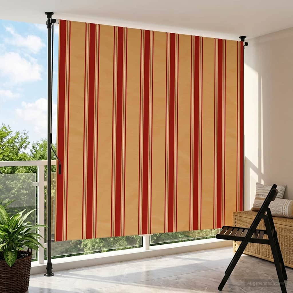Tenda a Rullo Esterna Multicolore 150 x 270 cm