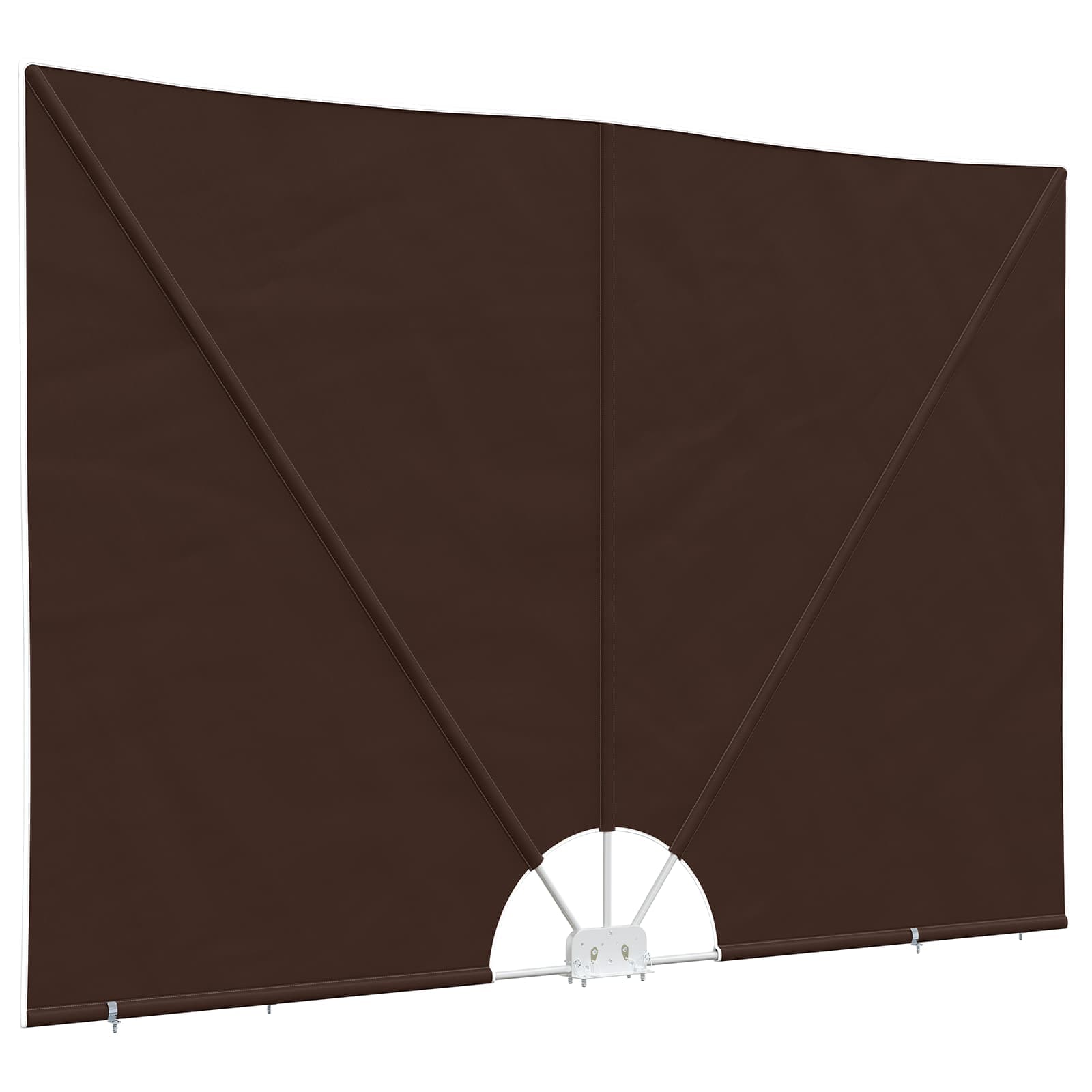 Schermo di Privacy per Balcone 240 x 160 cm Poliestere