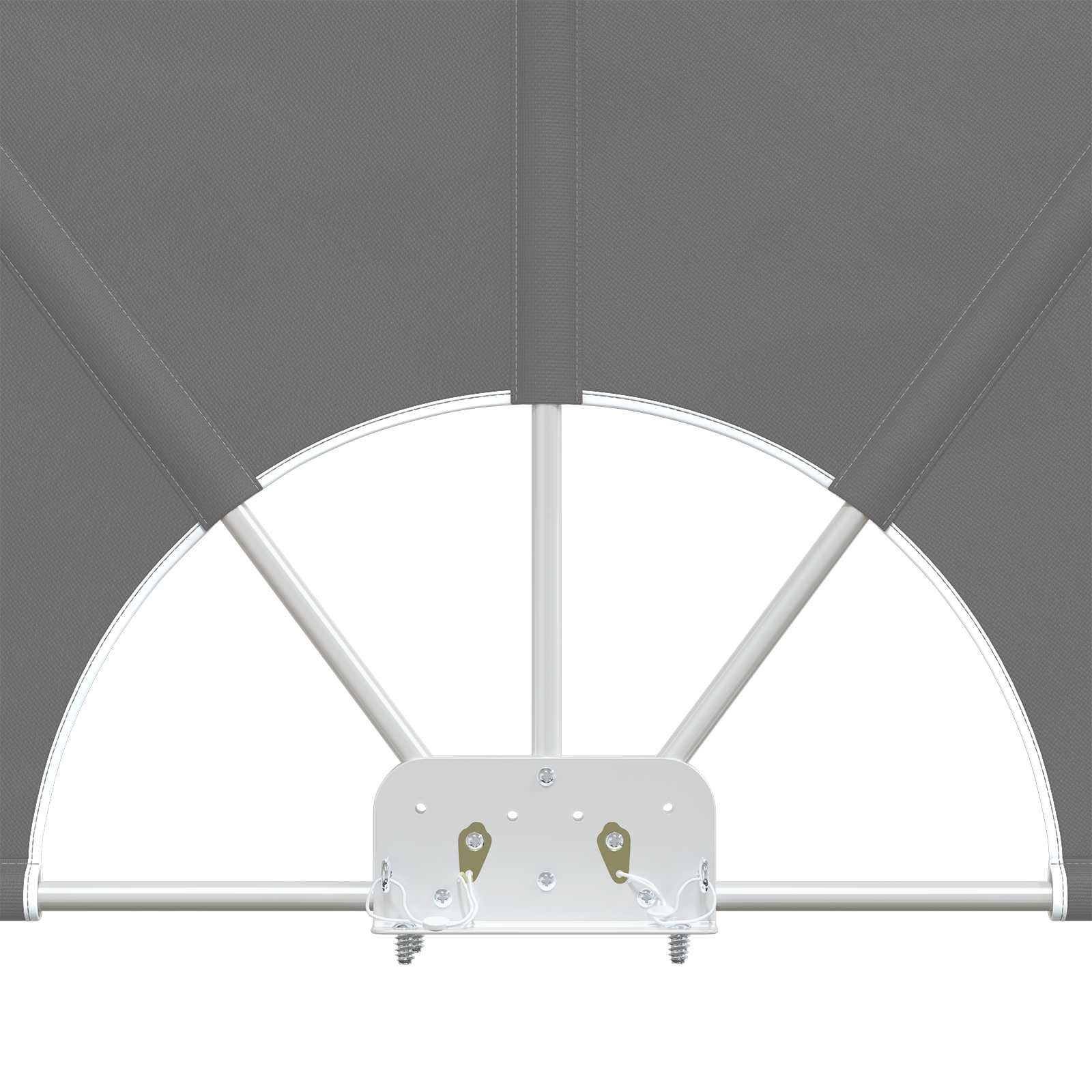 Balcony Privacy Screen Rettangolare 240 x 160 cm Poliestere